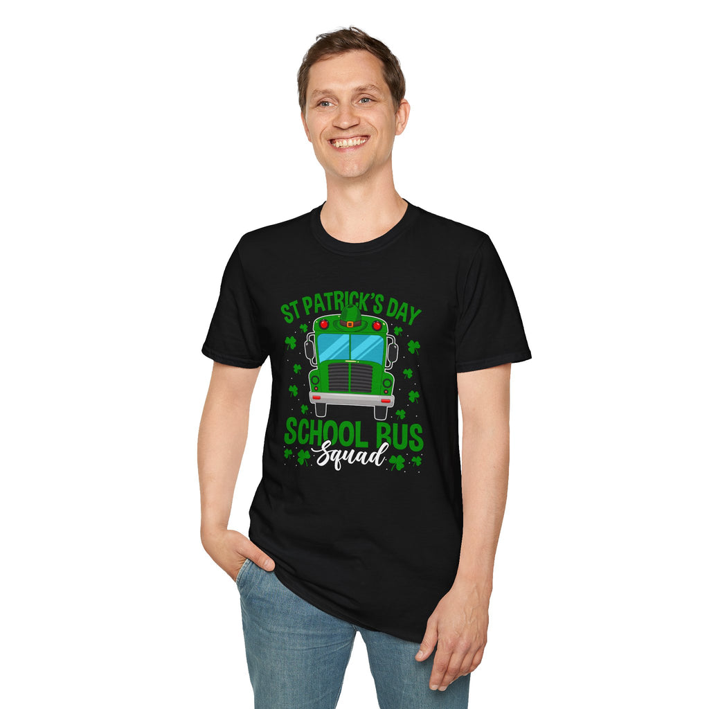 Bus Drivers Lucky Day- Unisex Softstyle T-Shirt