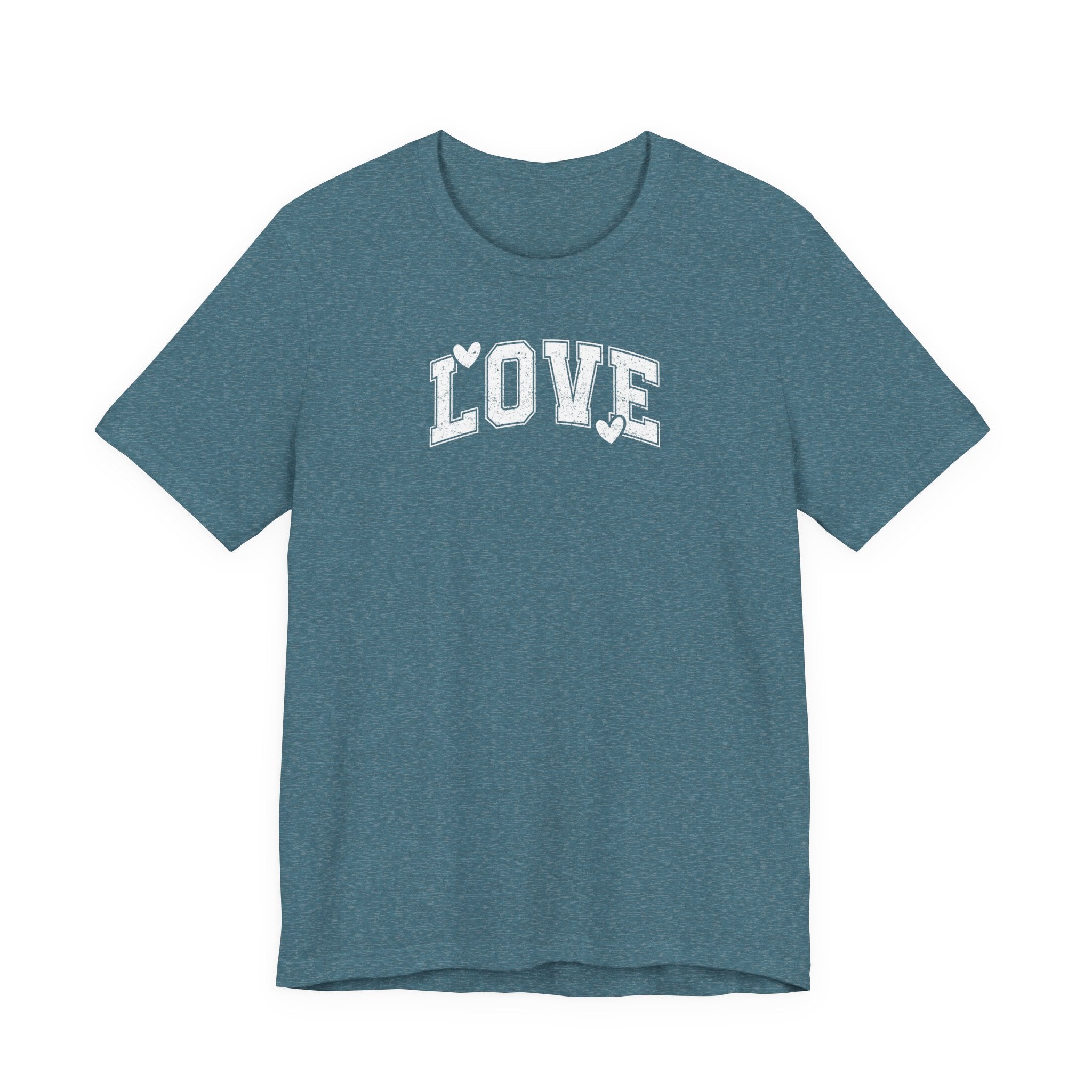 Love Love Love- Unisex Jersey Short Sleeve Tee