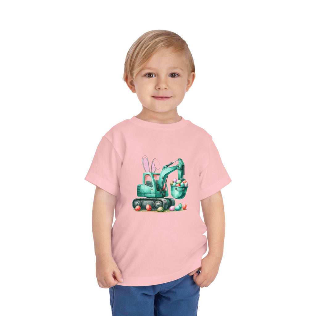 Easter Digger- Toddler Short Sleeve Tee