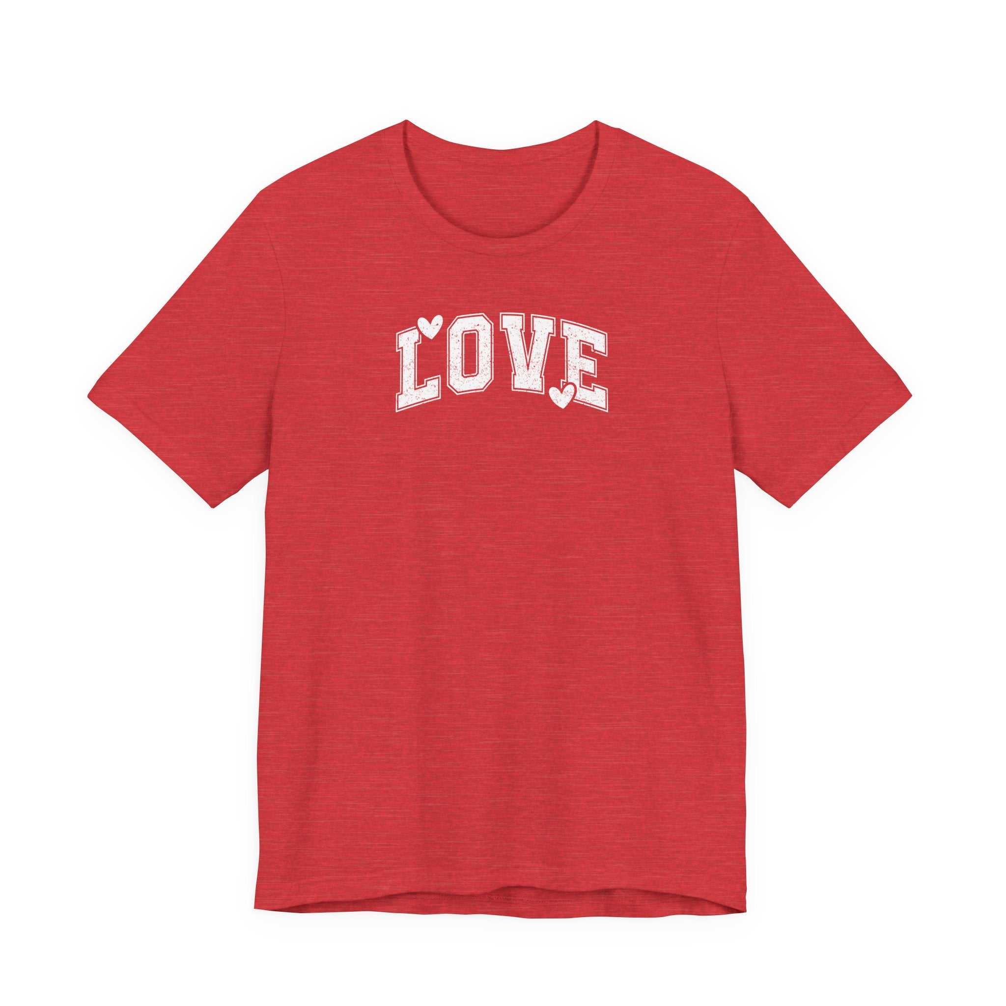 Love Love Love- Unisex Jersey Short Sleeve Tee