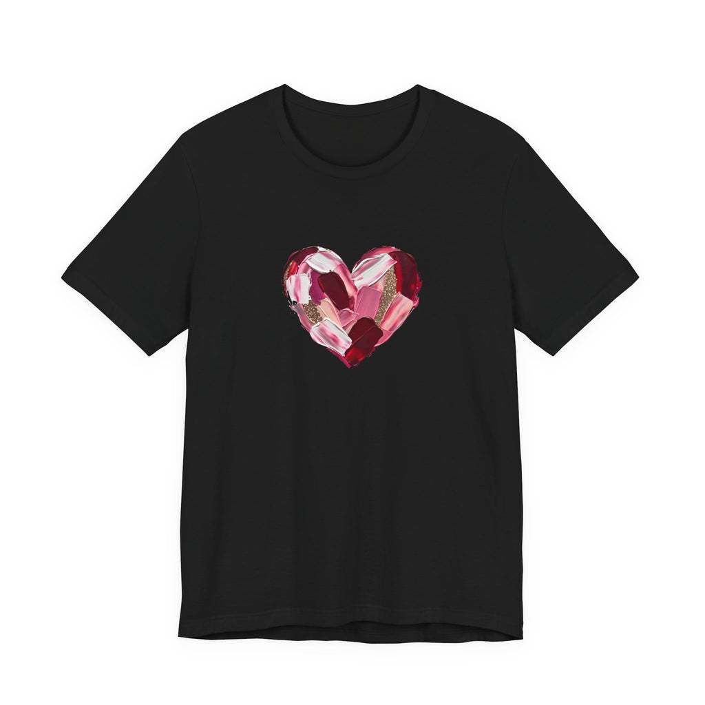 Painted Heart- Unisex Jersey Short Sleeve Tee