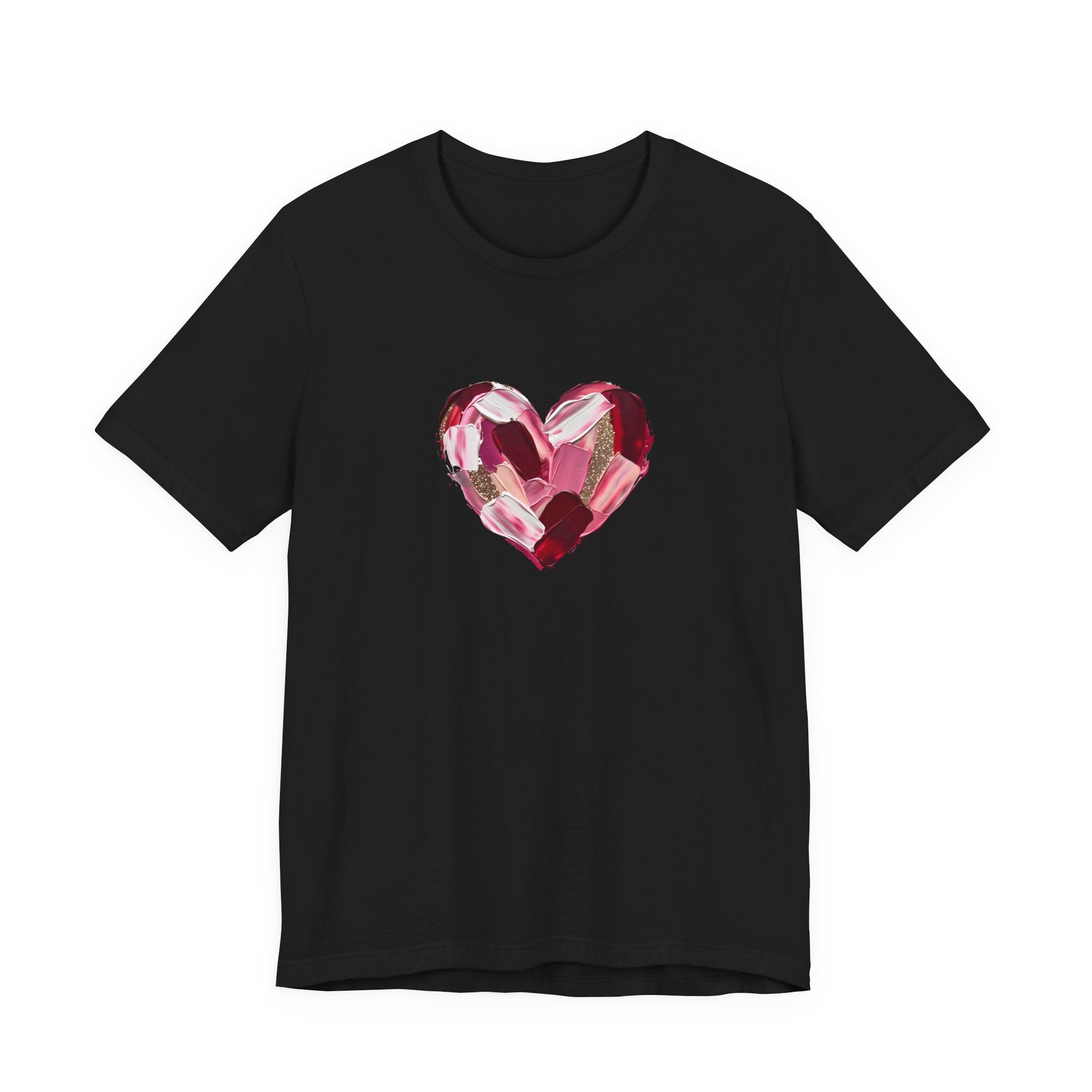 Painted Heart- Unisex Jersey Short Sleeve Tee