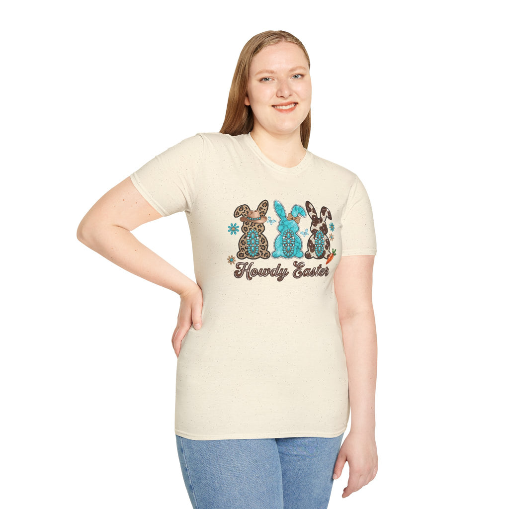 Howdy Easter- Unisex Softstyle T-Shirt