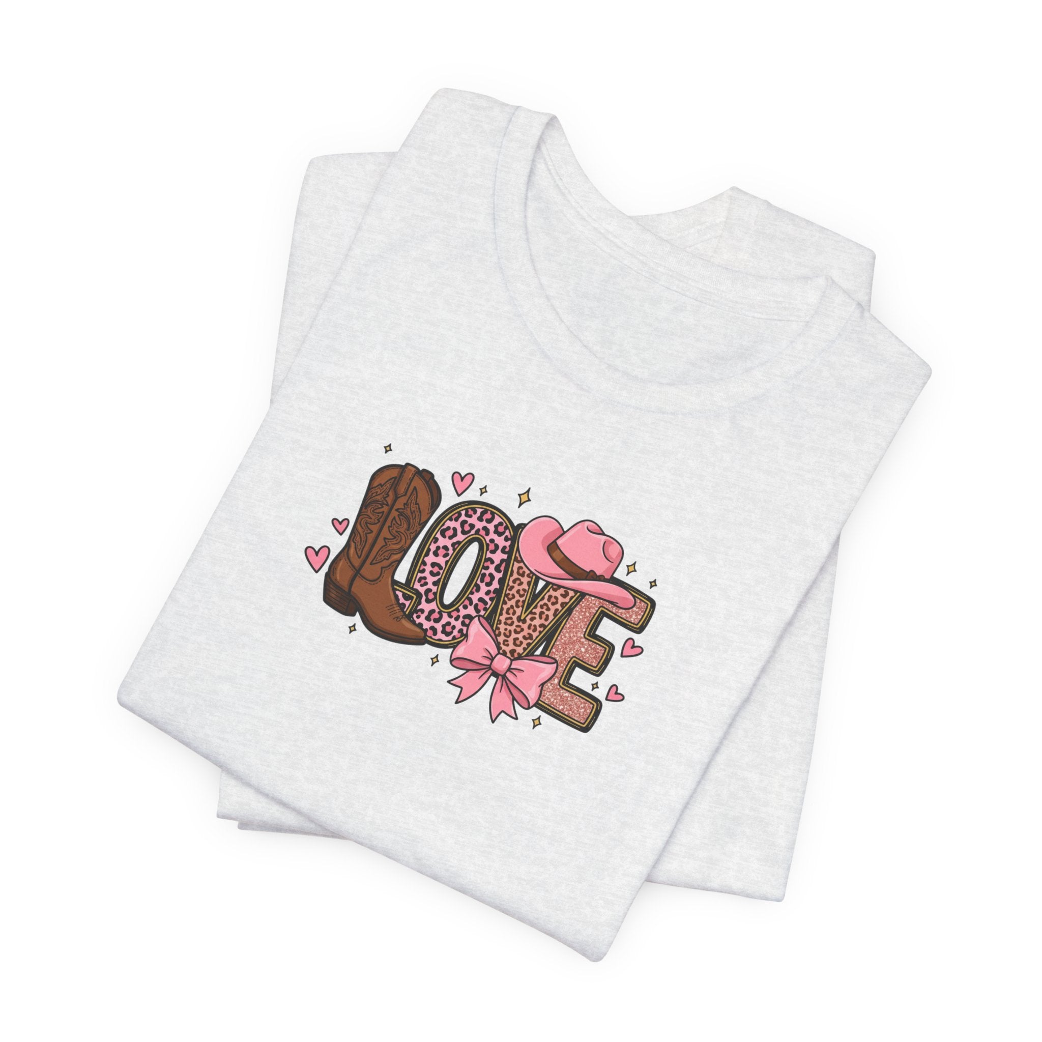 Western Love- Unisex Jersey Short Sleeve Tee