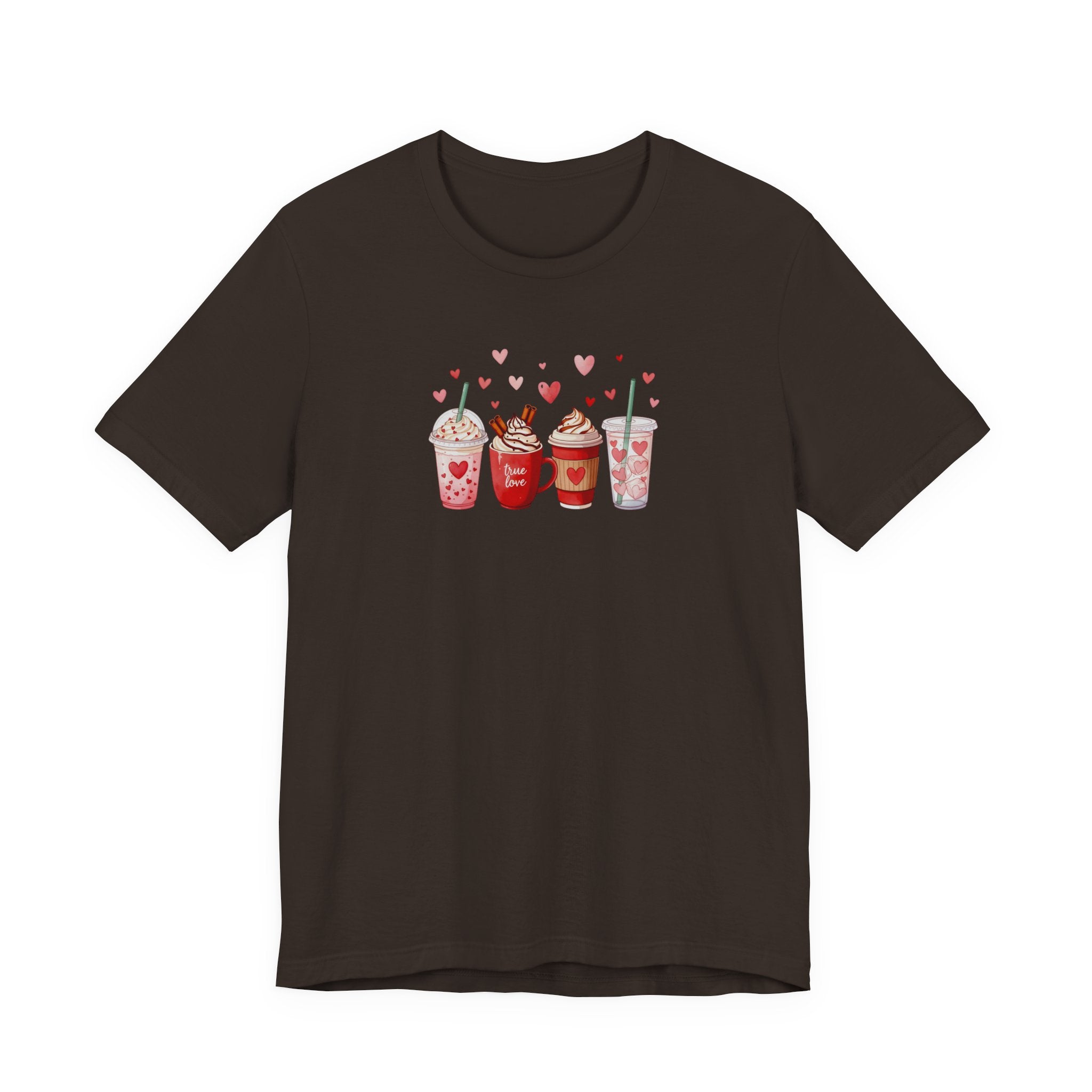 Love Of Coffee- Unisex Jersey Short Sleeve Tee