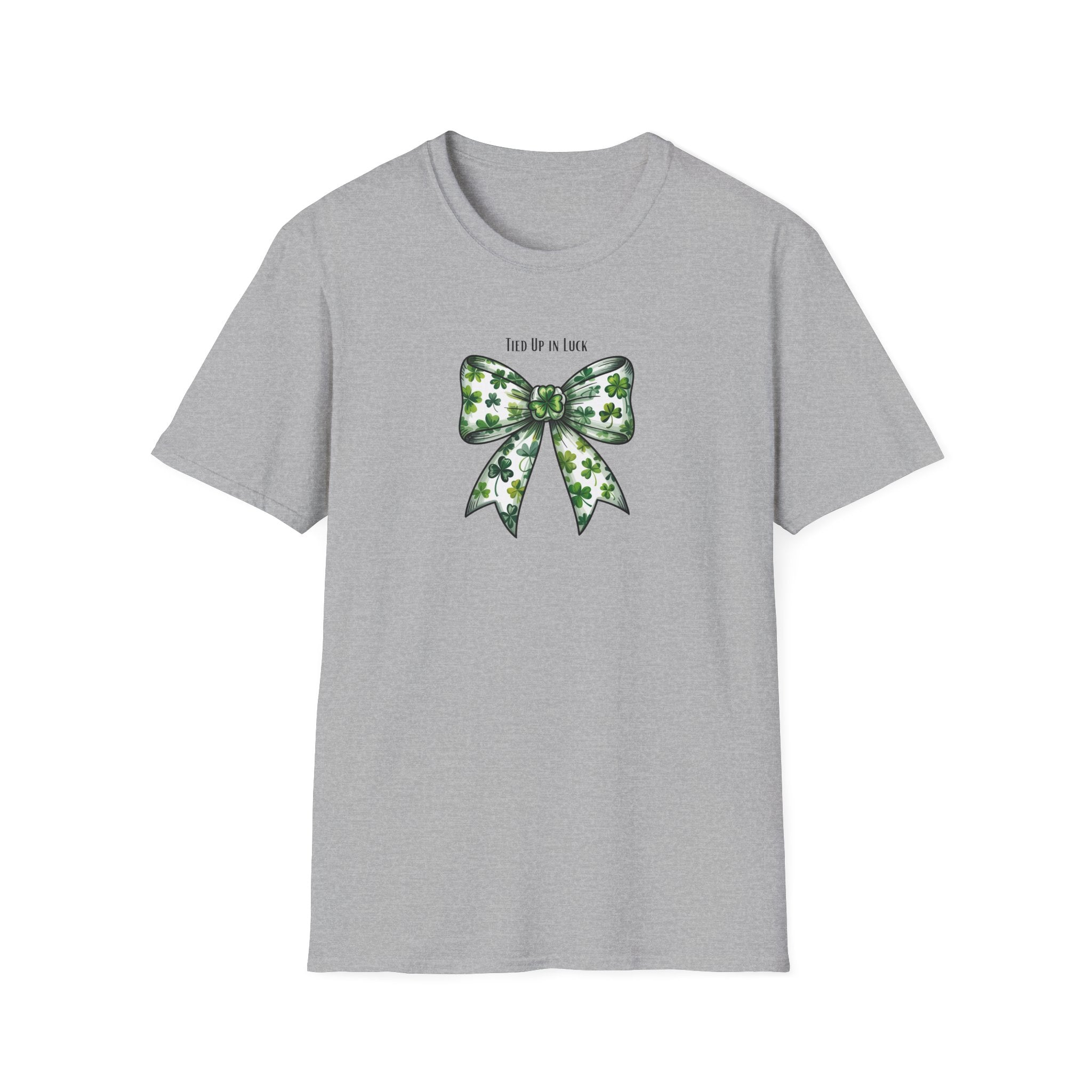 Tied Up in Luck- Unisex Softstyle T-Shirt