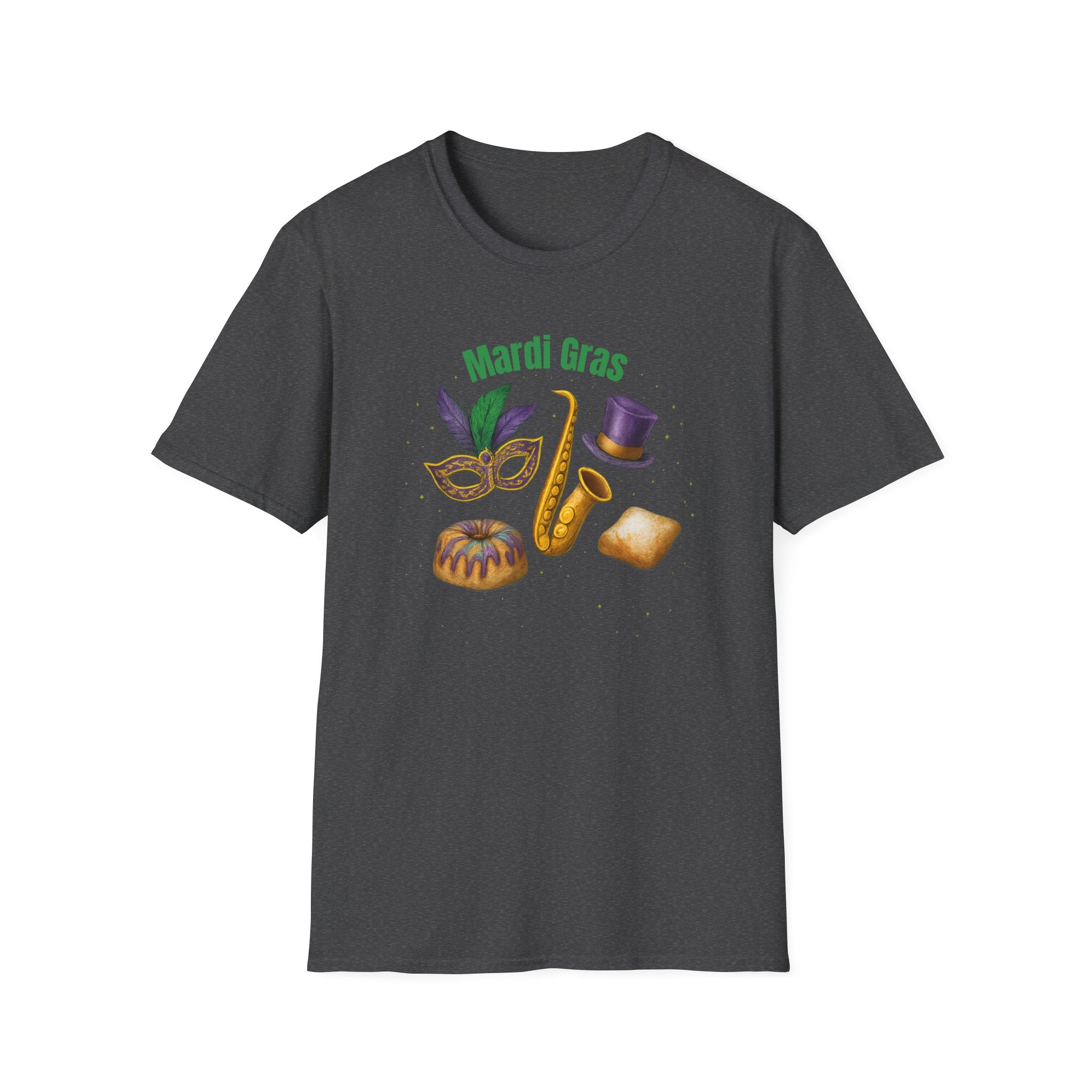 Mardi Gras Finest Items- Unisex Softstyle T-Shirt