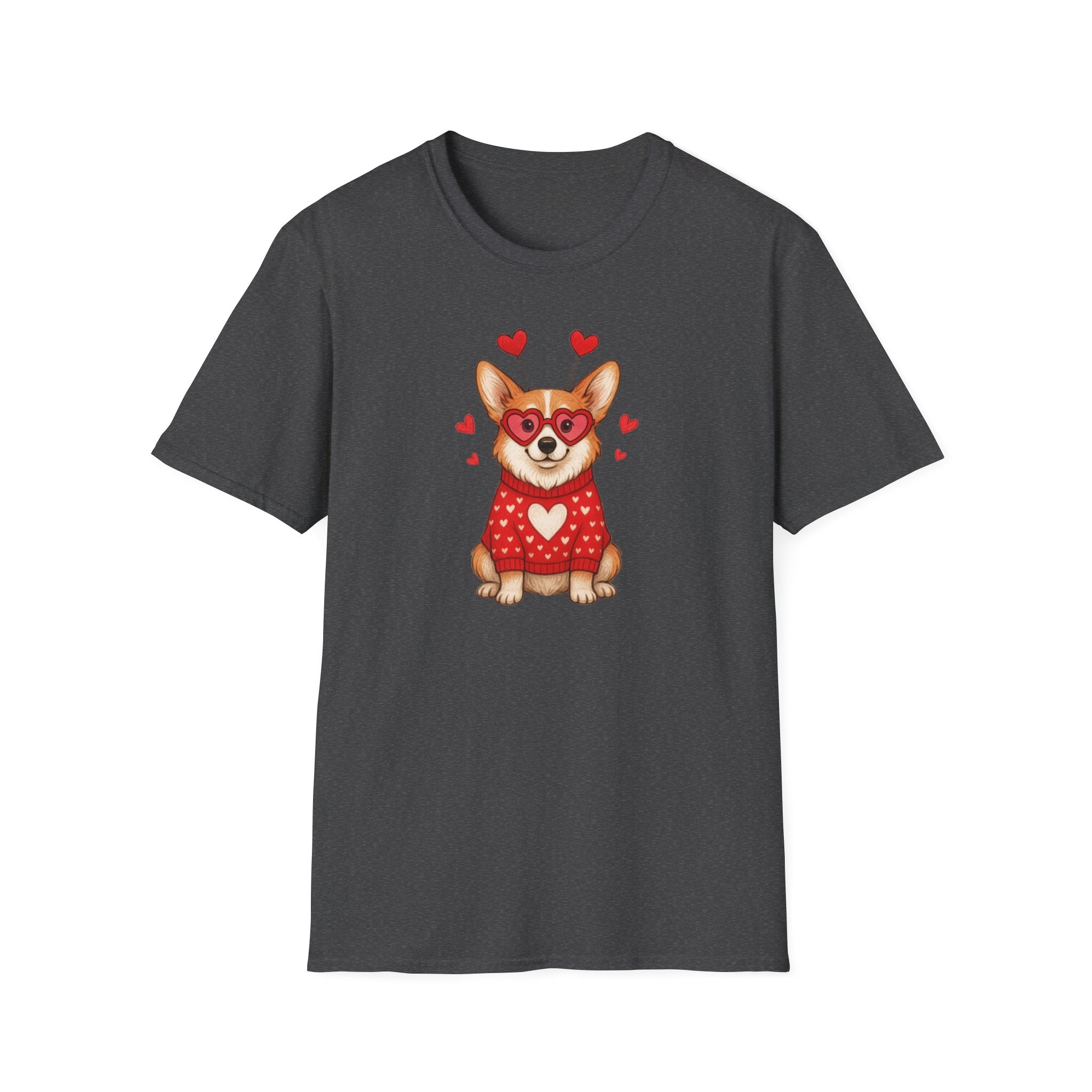 Love A Corgi- Unisex Softstyle T-Shirt