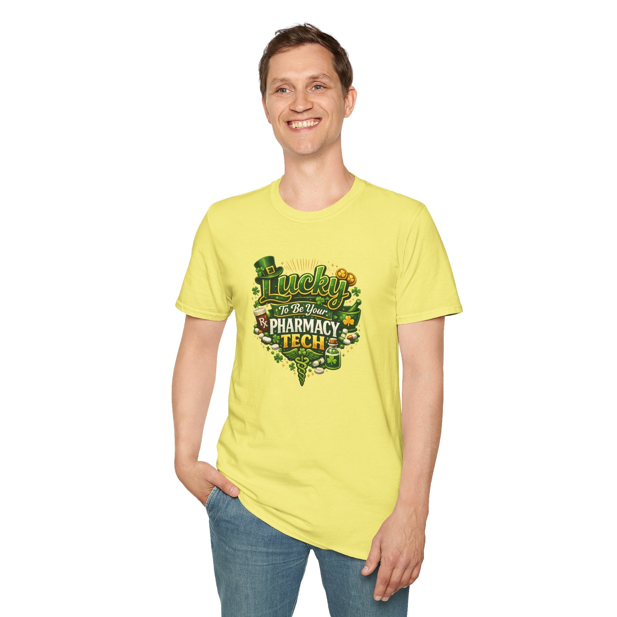 Pharmacy Tech- Unisex Softstyle T-Shirt