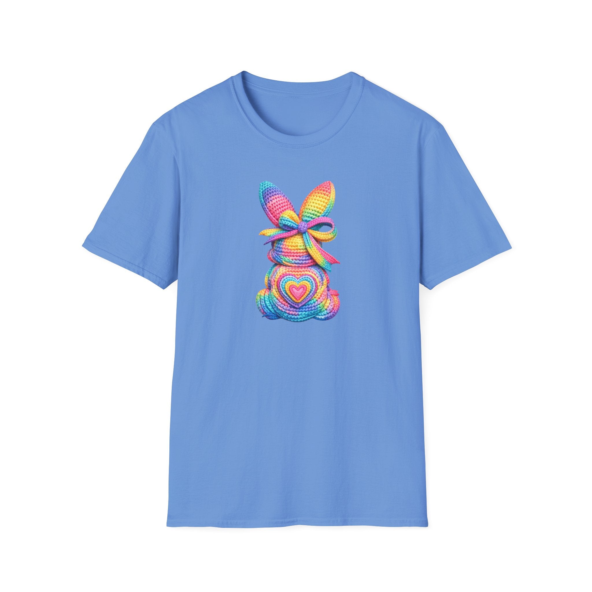 Tie Dye Bunny- Unisex Softstyle T-Shirt