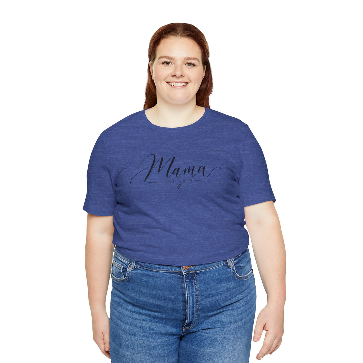 Mama Est. 2025 T-Shirt — Elegant Script Mama Tee