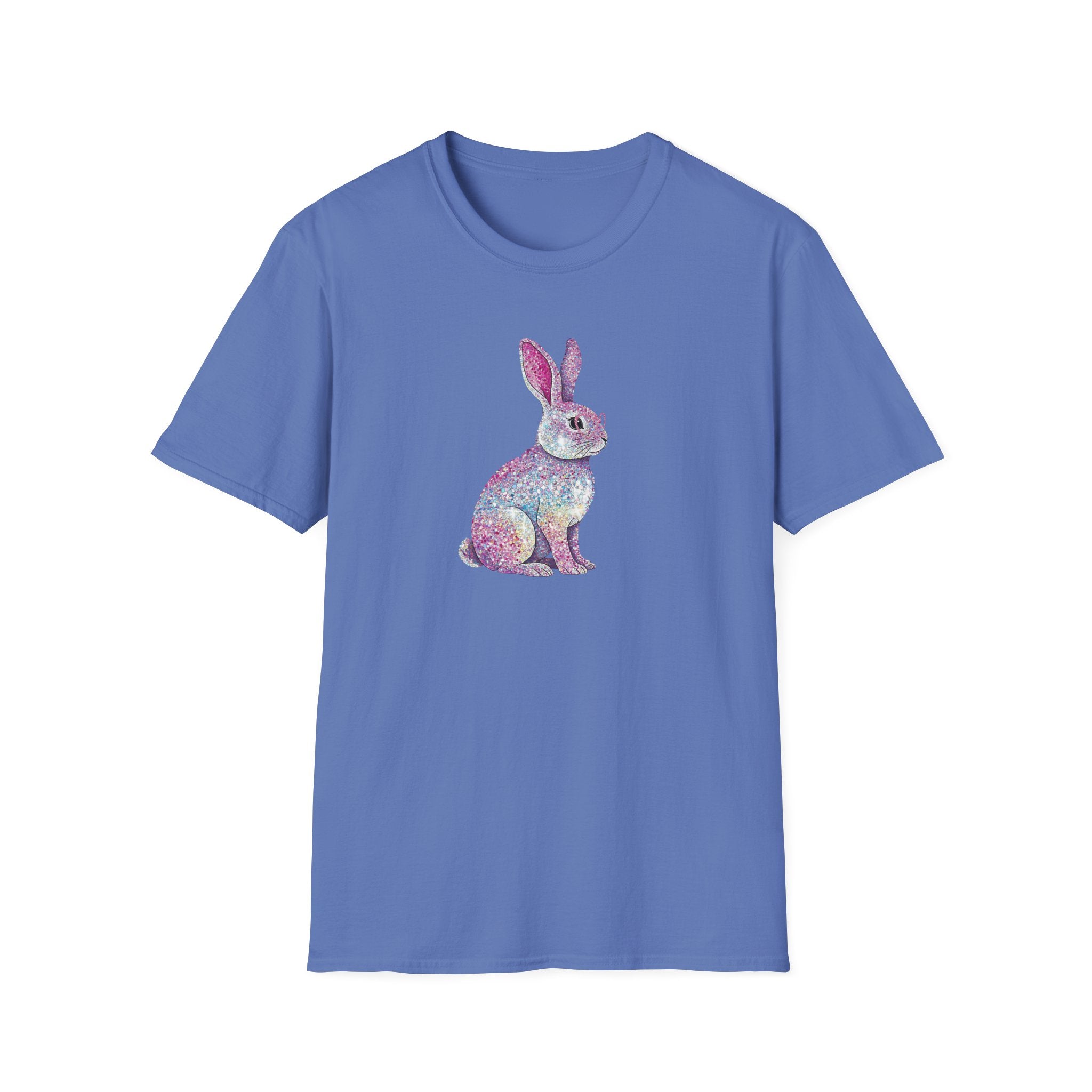 Glitter Bunny- Unisex Softstyle T-Shirt
