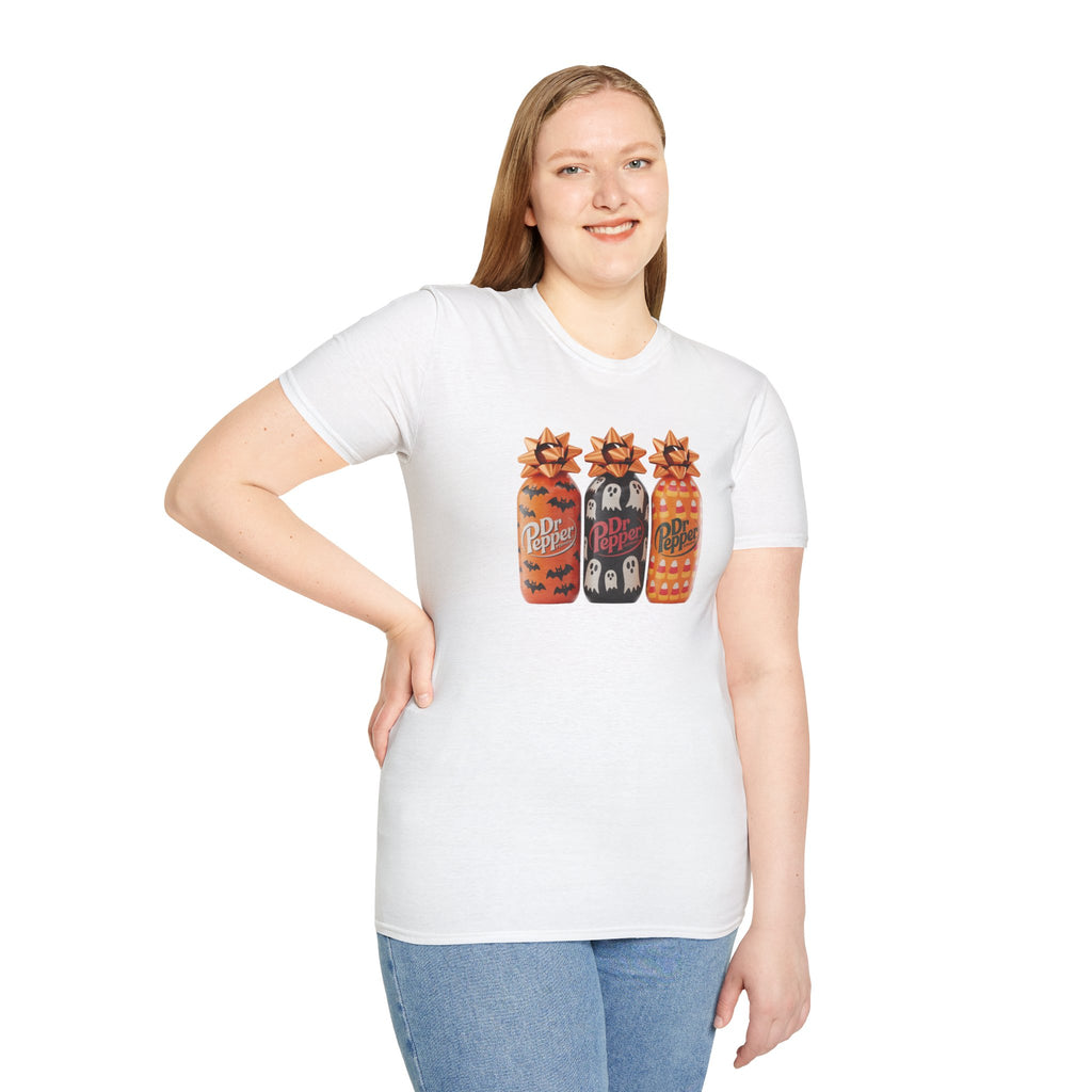 Fall Things Dr. Pepper- Unisex Softstyle T-Shirt