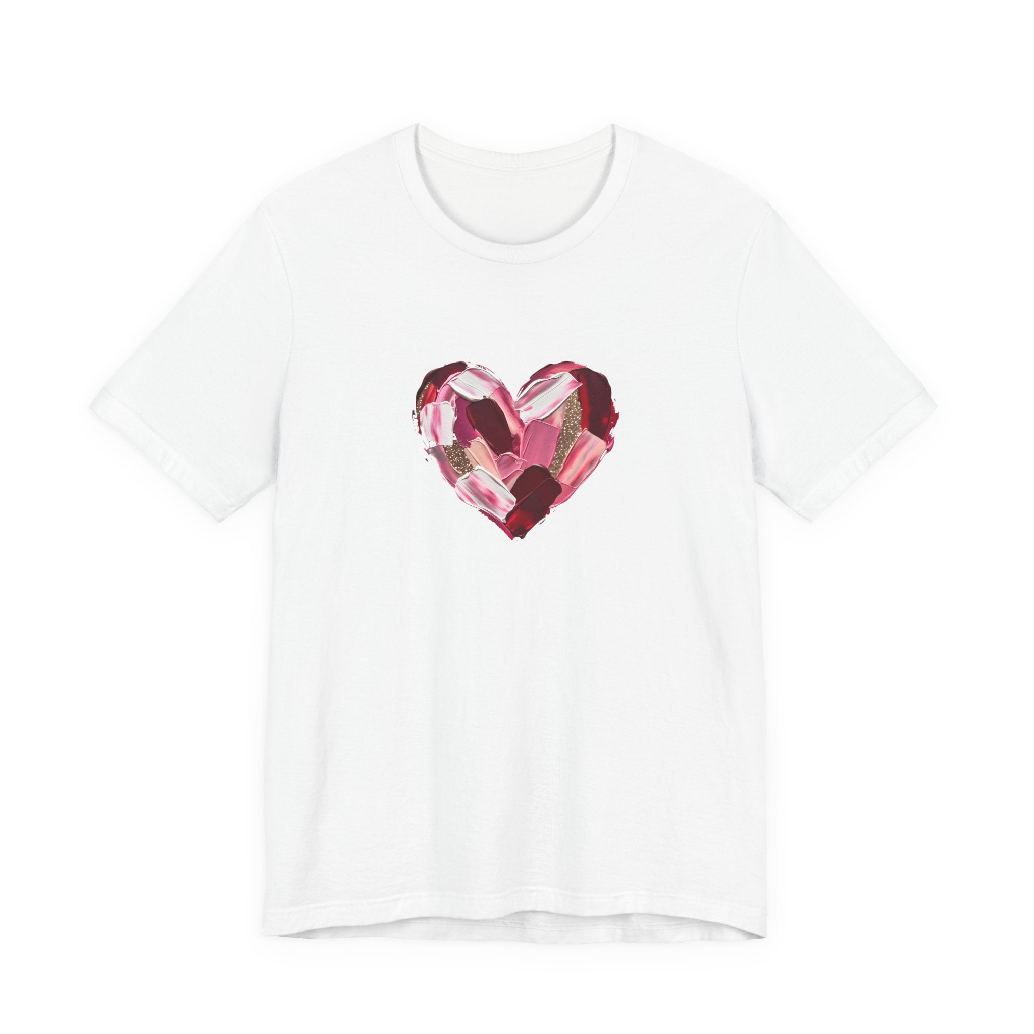 Painted Heart- Unisex Jersey Short Sleeve Tee
