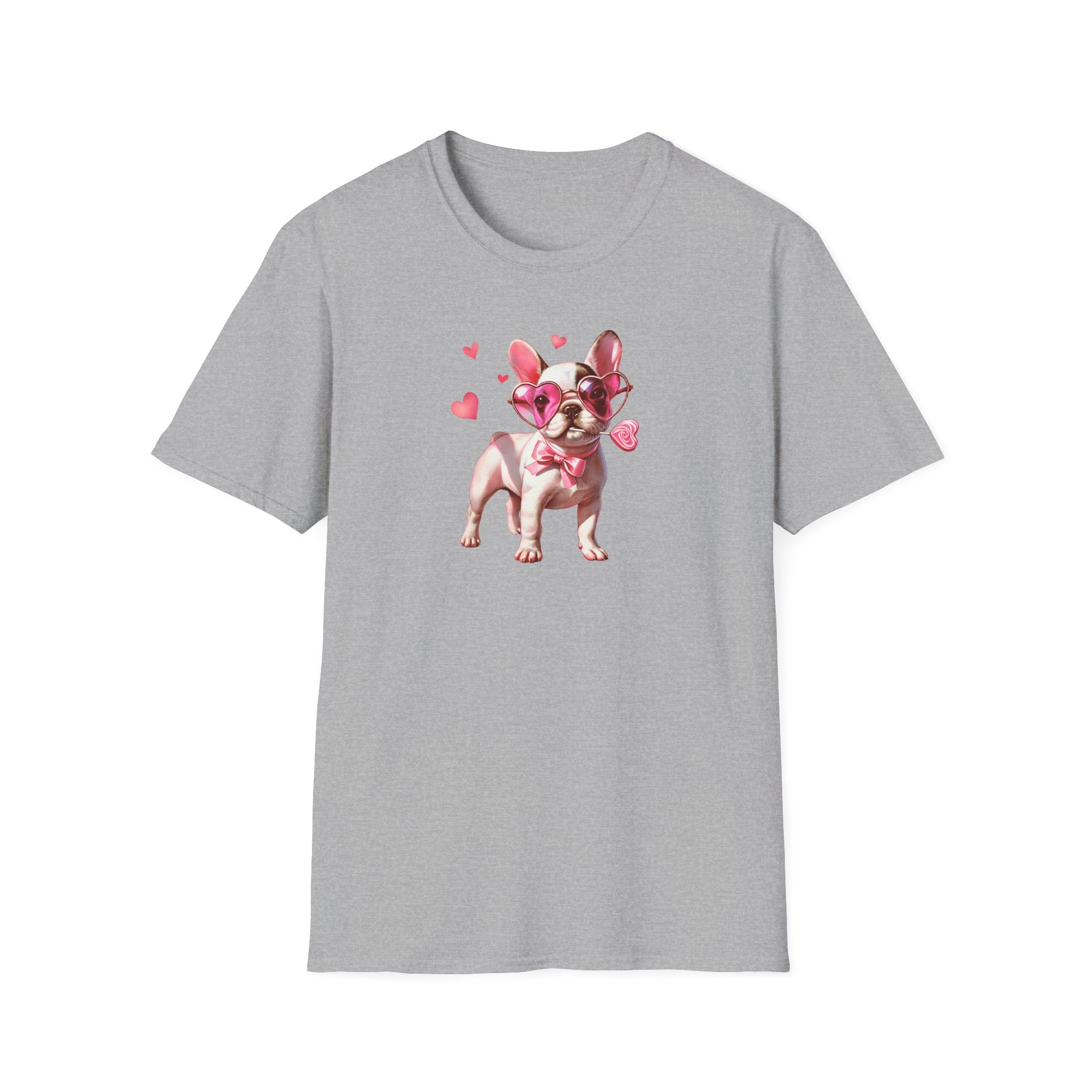 French Bulldog-vUnisex Softstyle T-Shirt
