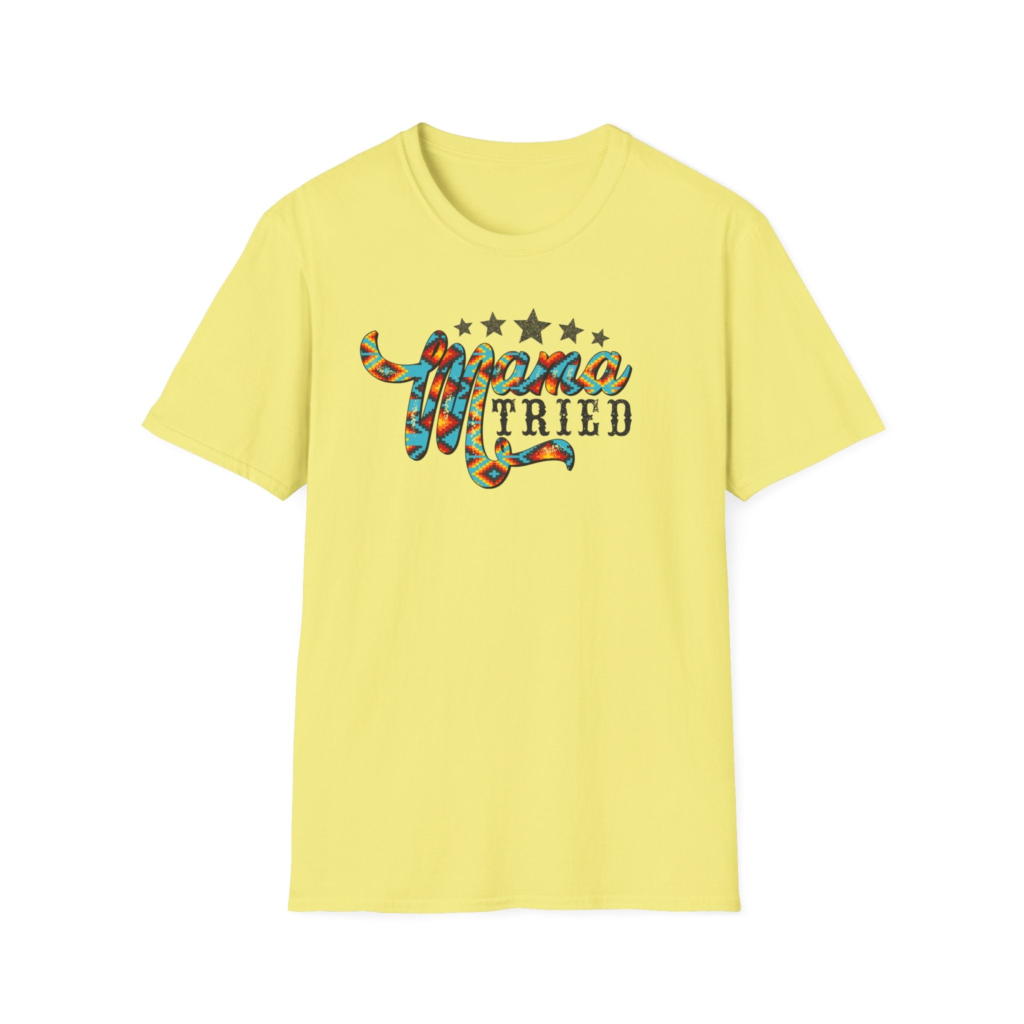 Mama Tried Western- Unisex Softstyle T-Shirt