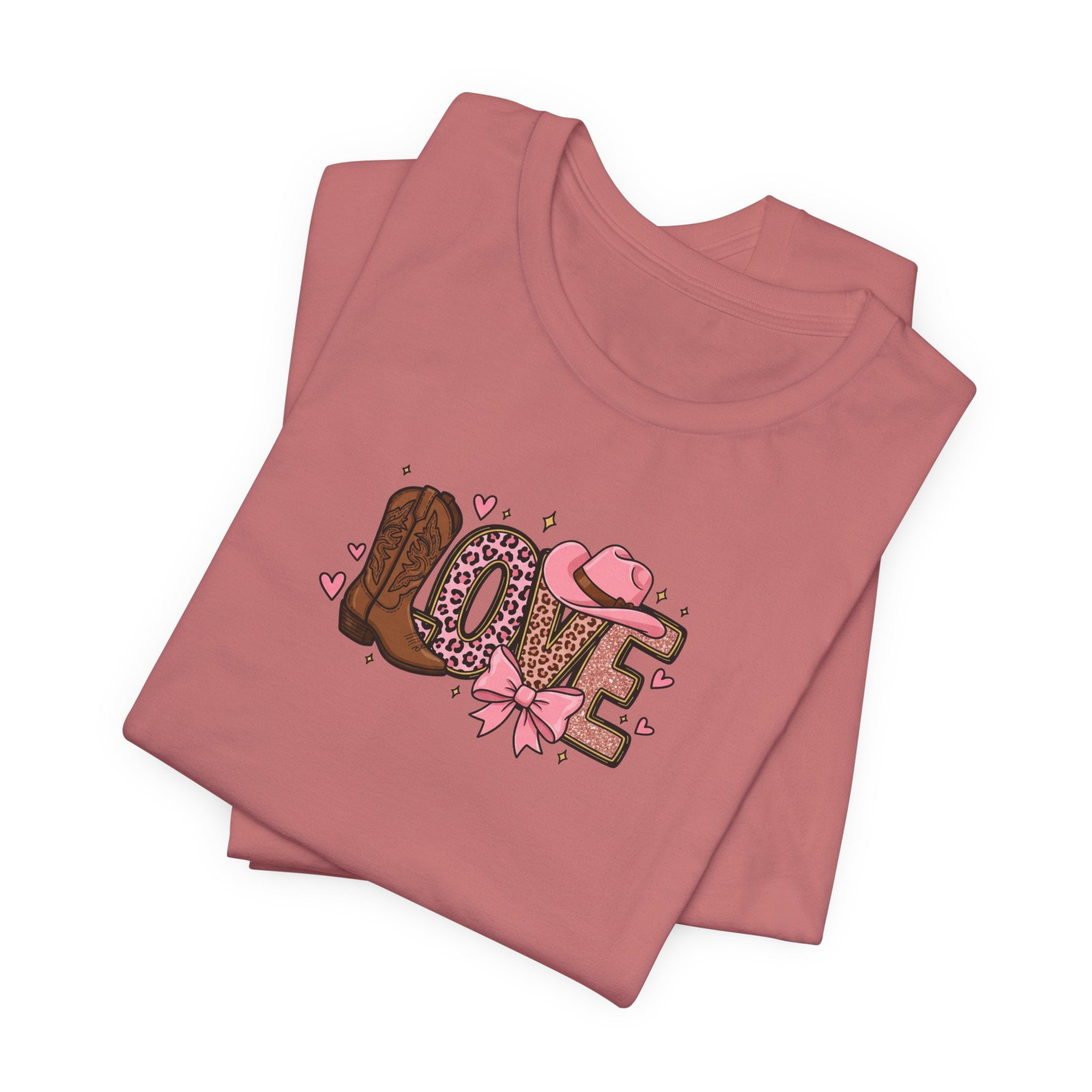 Western Love- Unisex Jersey Short Sleeve Tee