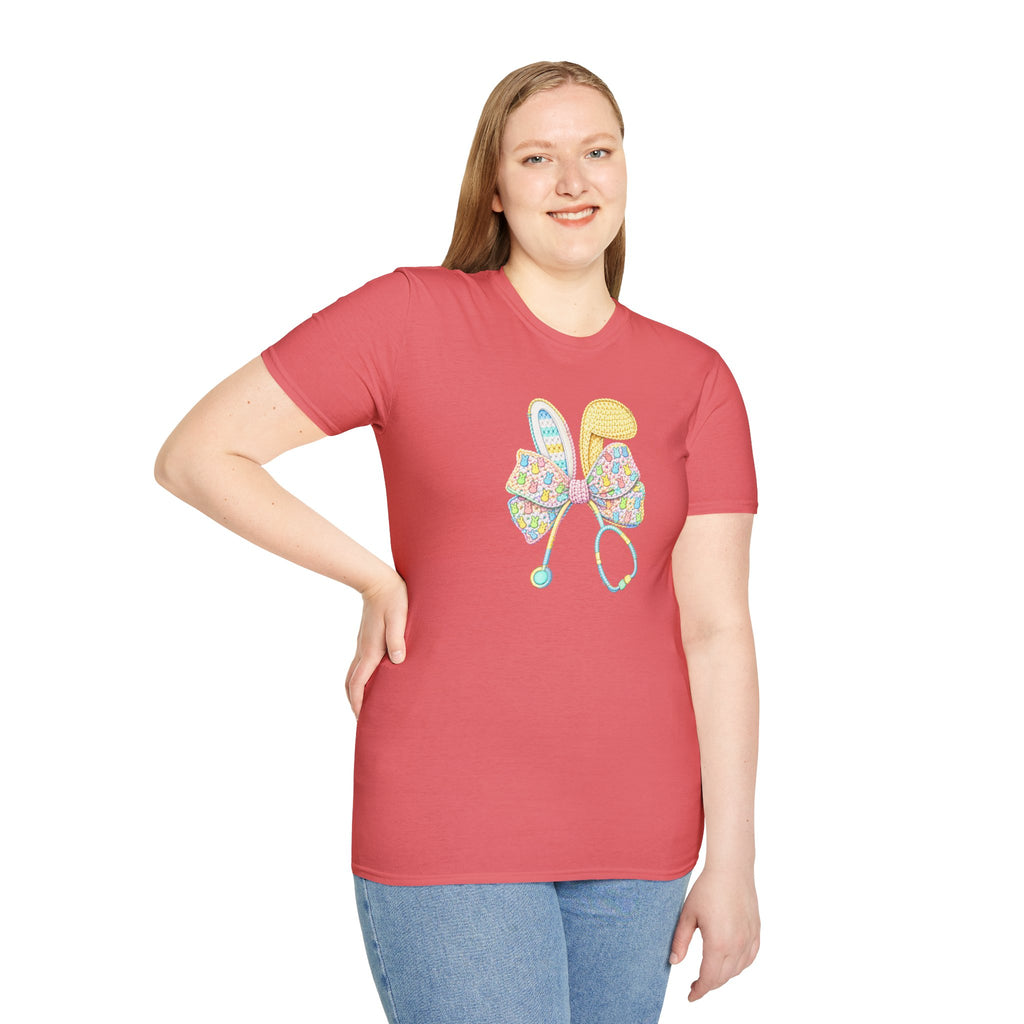 Nurse Bunny- Unisex Softstyle T-Shirt