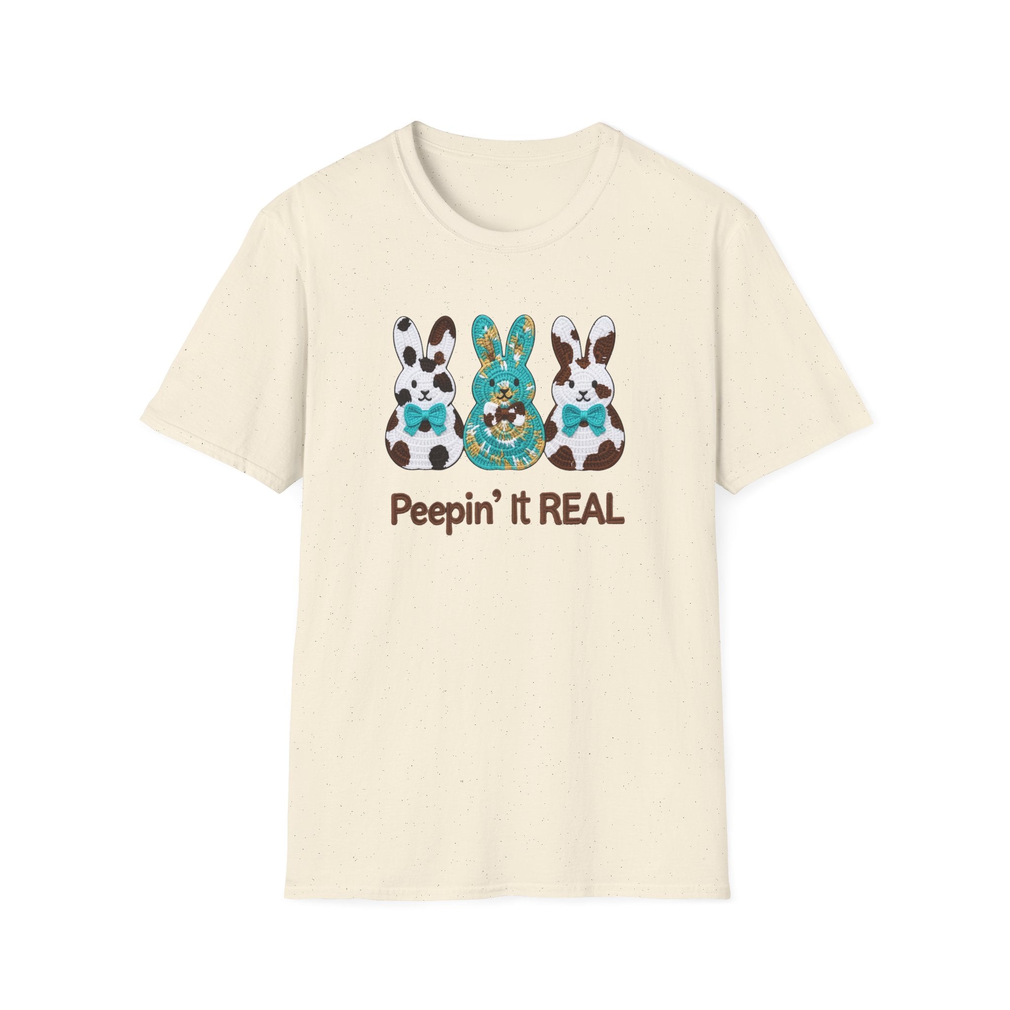 Peepin' It Real- Unisex Softstyle T-Shirt