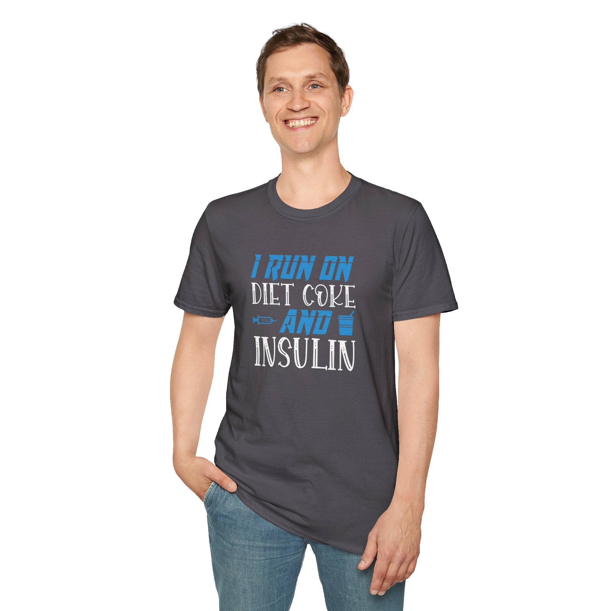 DC & Insulin- Unisex Softstyle T-Shirt