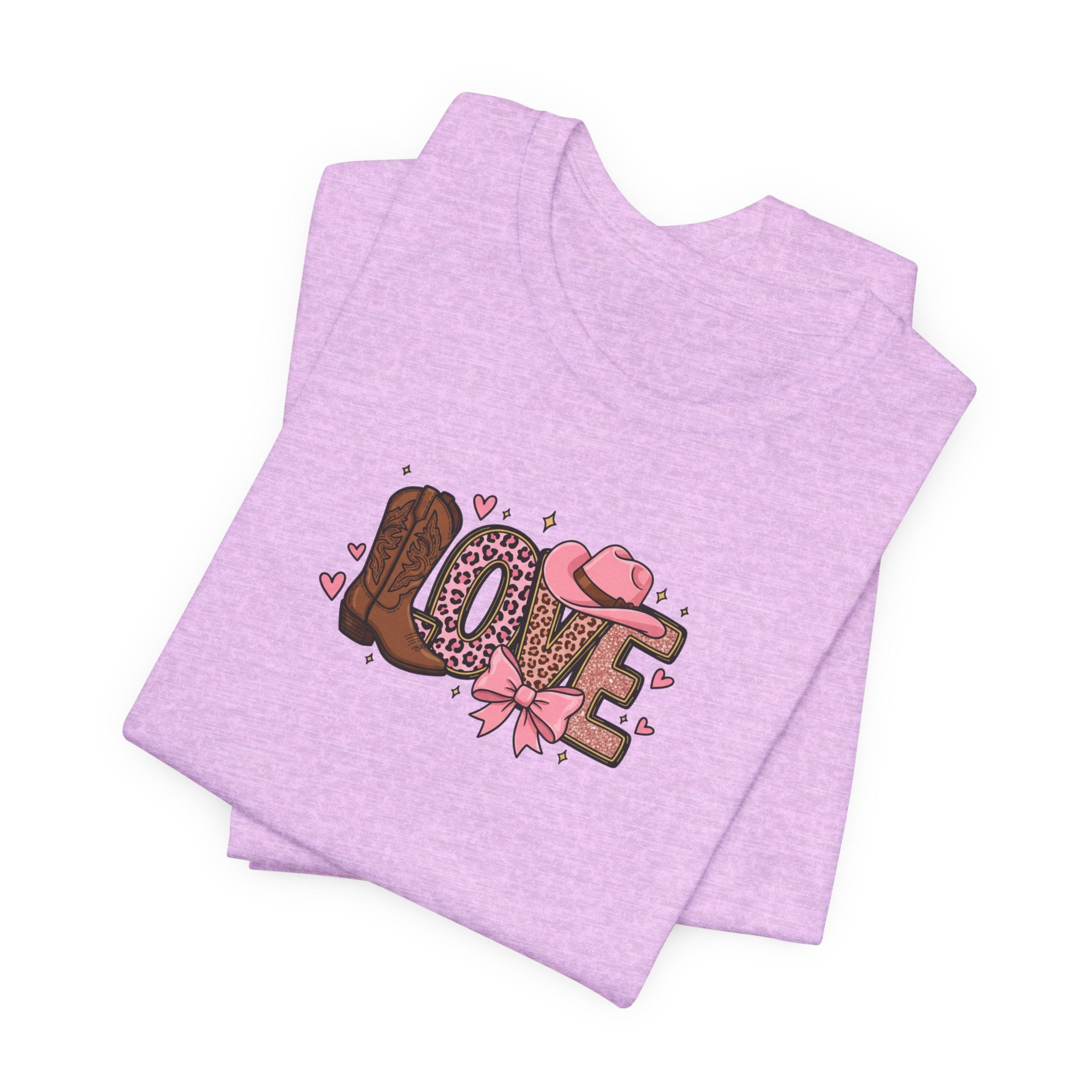 Western Love- Unisex Jersey Short Sleeve Tee