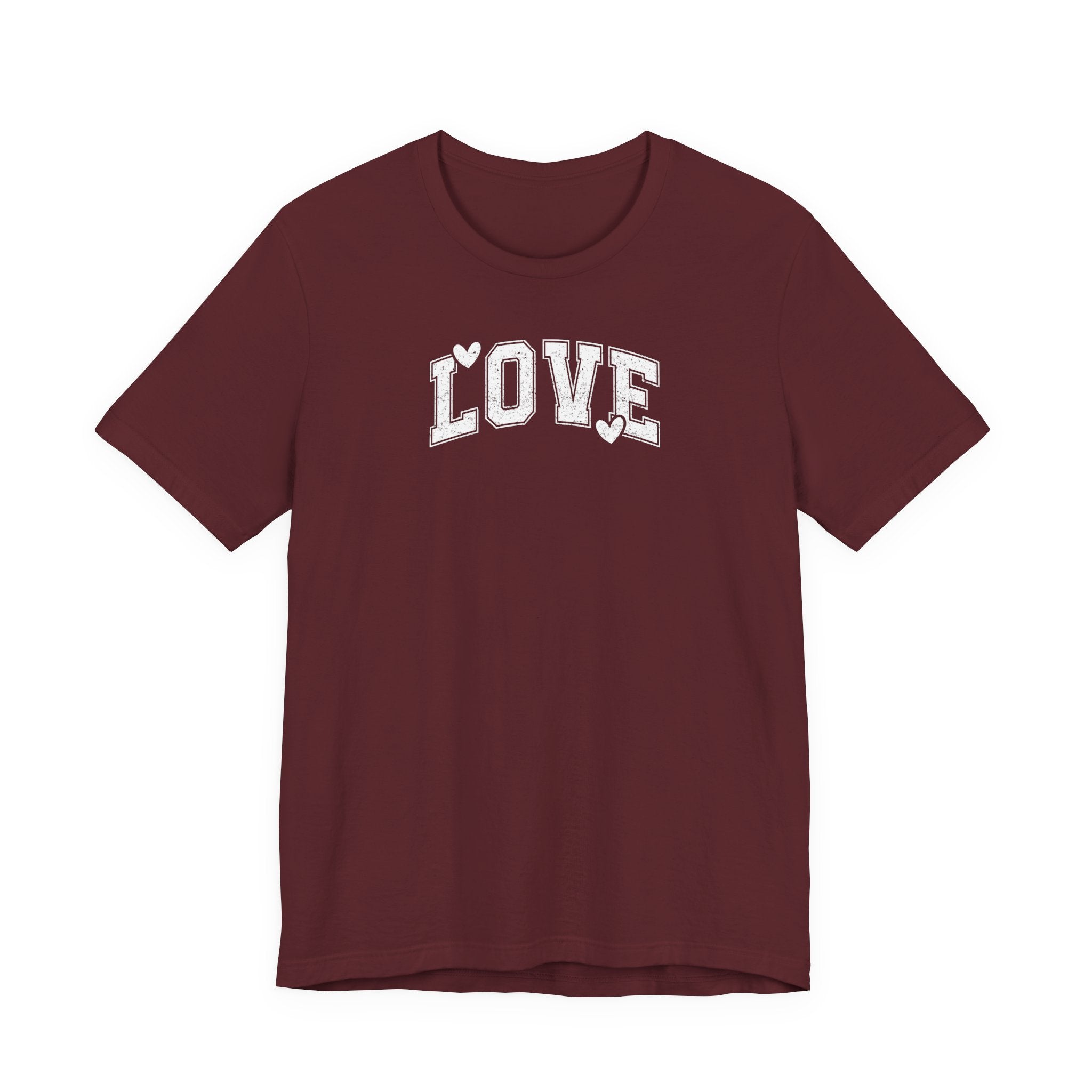 Love Love Love- Unisex Jersey Short Sleeve Tee