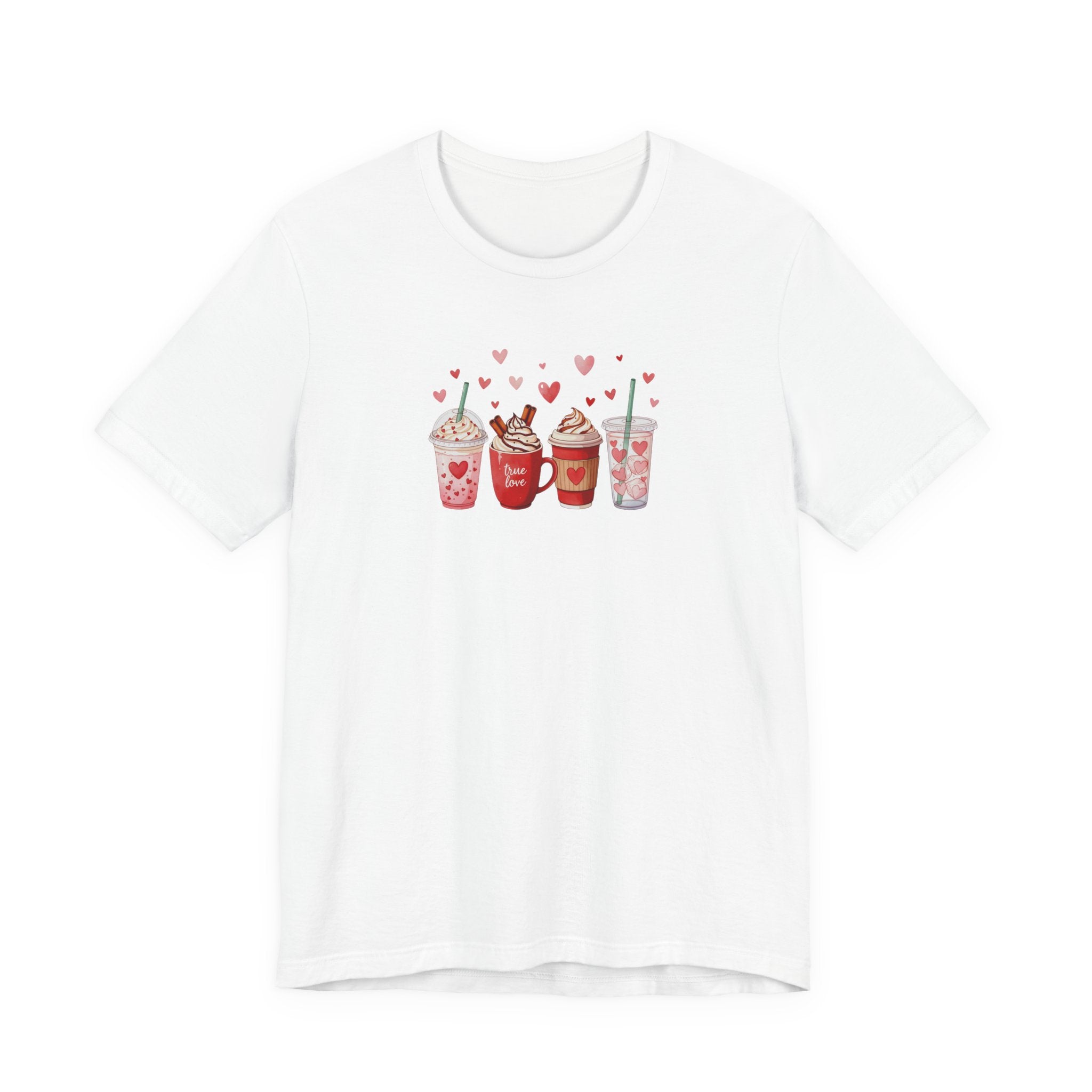 Love Of Coffee- Unisex Jersey Short Sleeve Tee