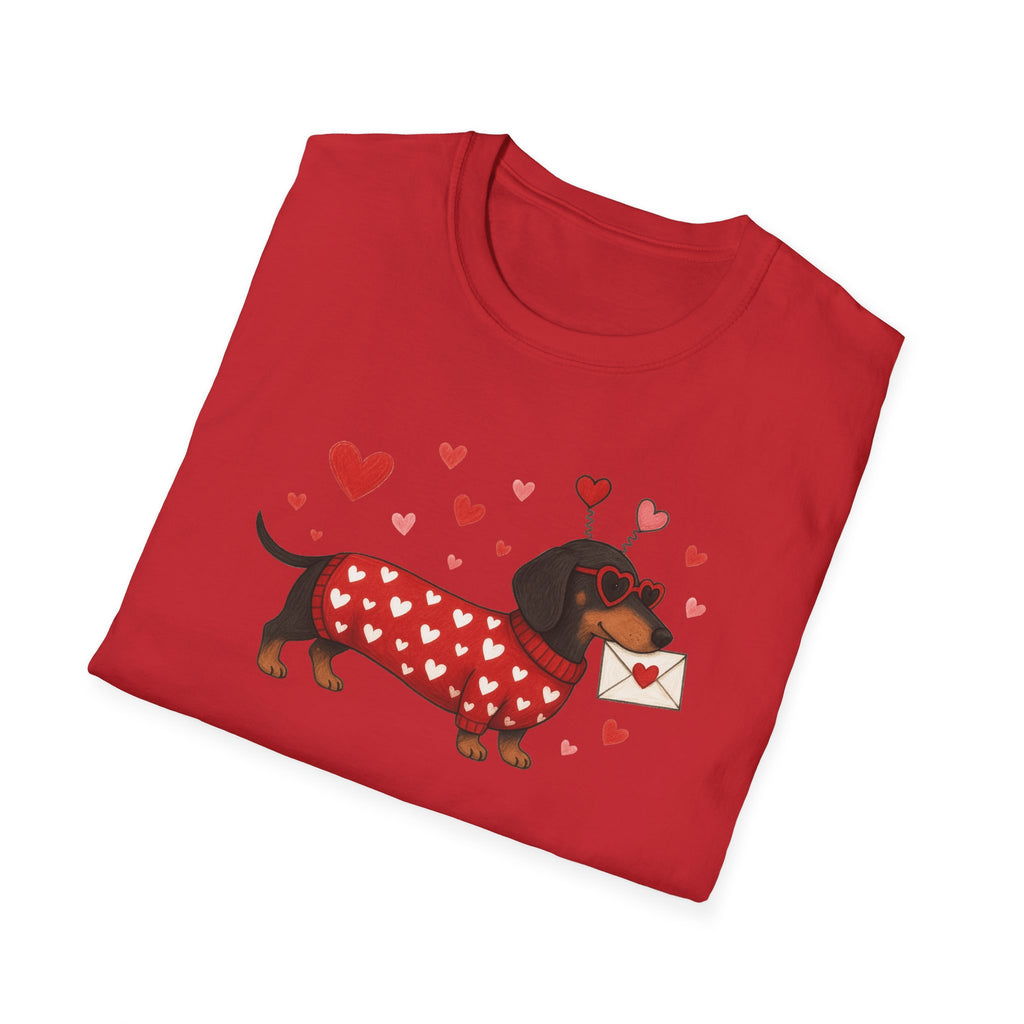 Dachsund Love- Unisex Softstyle T-Shirt