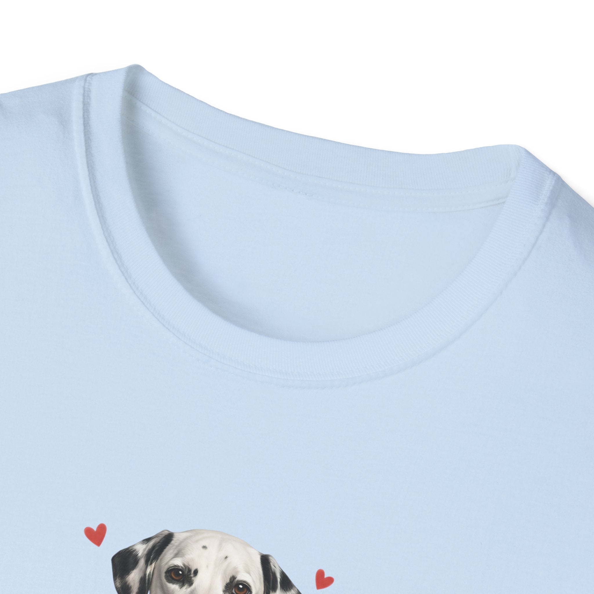Dalmatian Bowtie- Unisex Softstyle T-Shirt