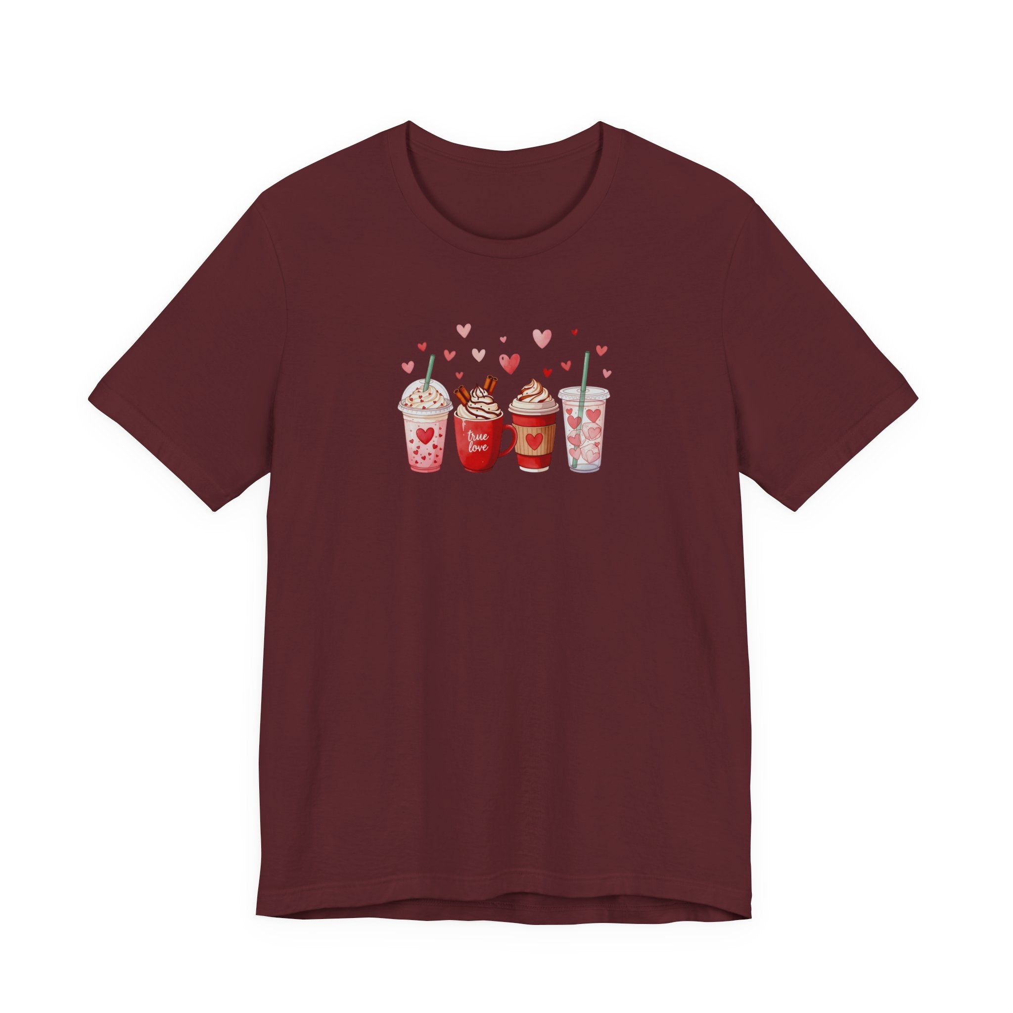 Love Of Coffee- Unisex Jersey Short Sleeve Tee