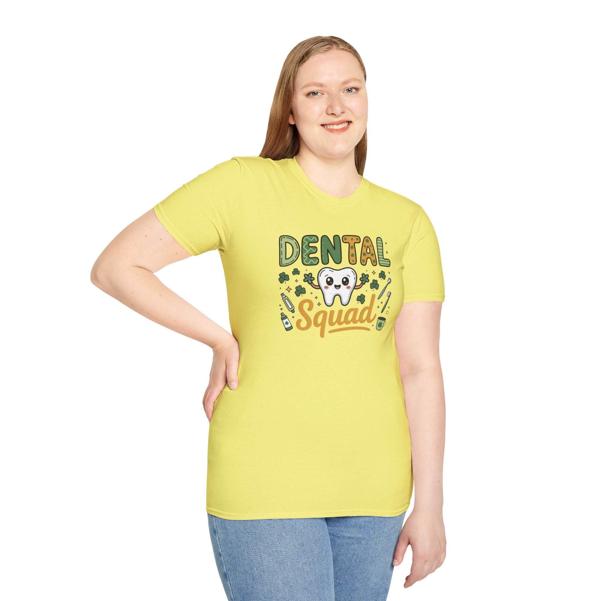 Lucky Dental Squad- Unisex Softstyle T-Shirt