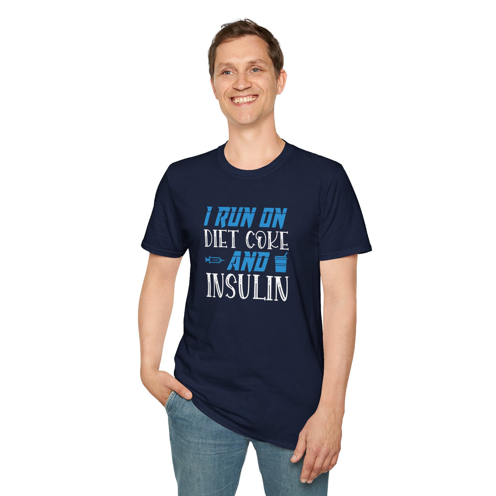DC & Insulin- Unisex Softstyle T-Shirt