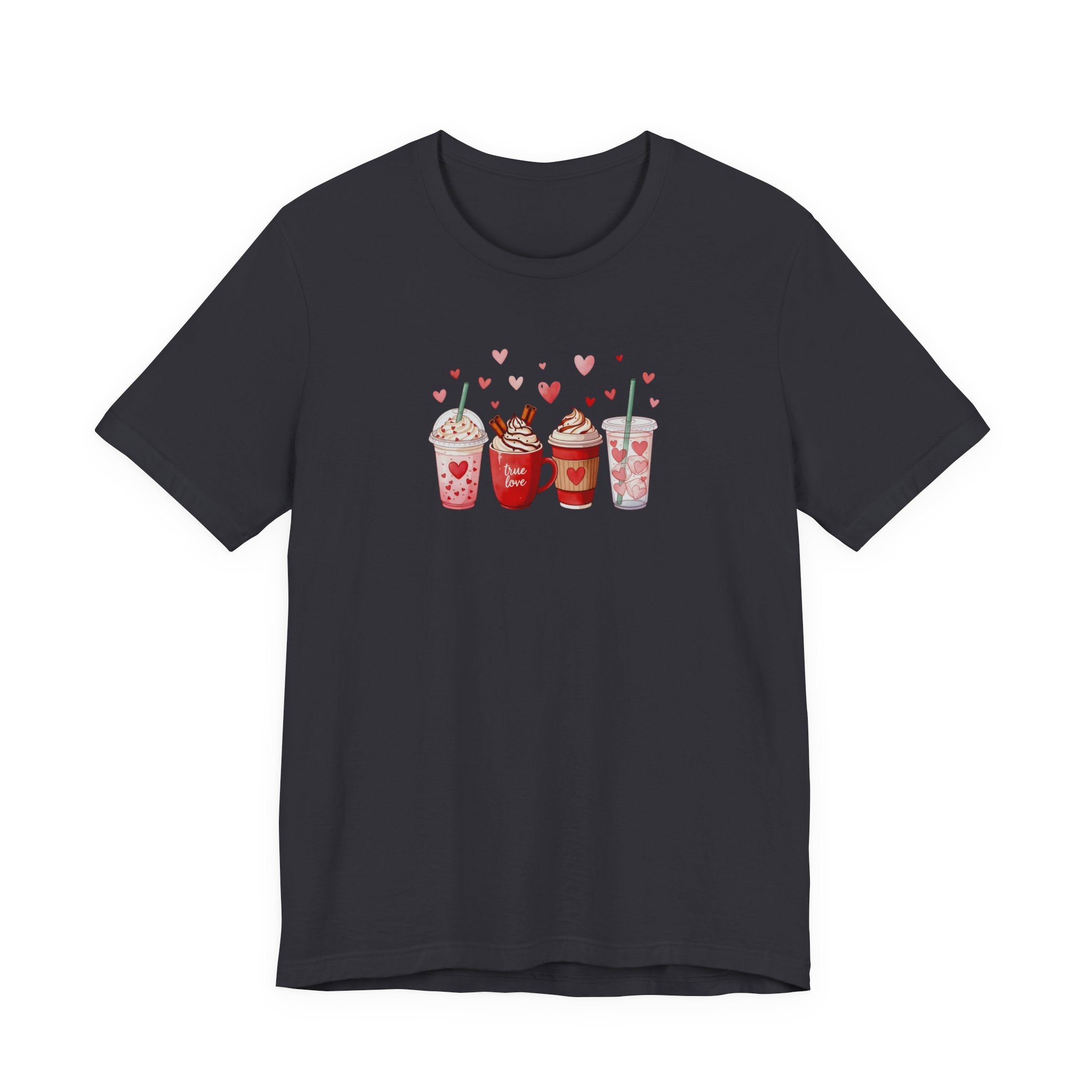 Love Of Coffee- Unisex Jersey Short Sleeve Tee