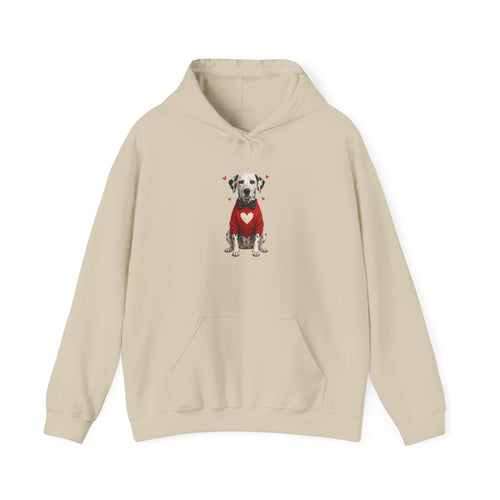 Dalmatian Bowtie- Unisex Heavy Blend™ Hooded Sweatshirt
