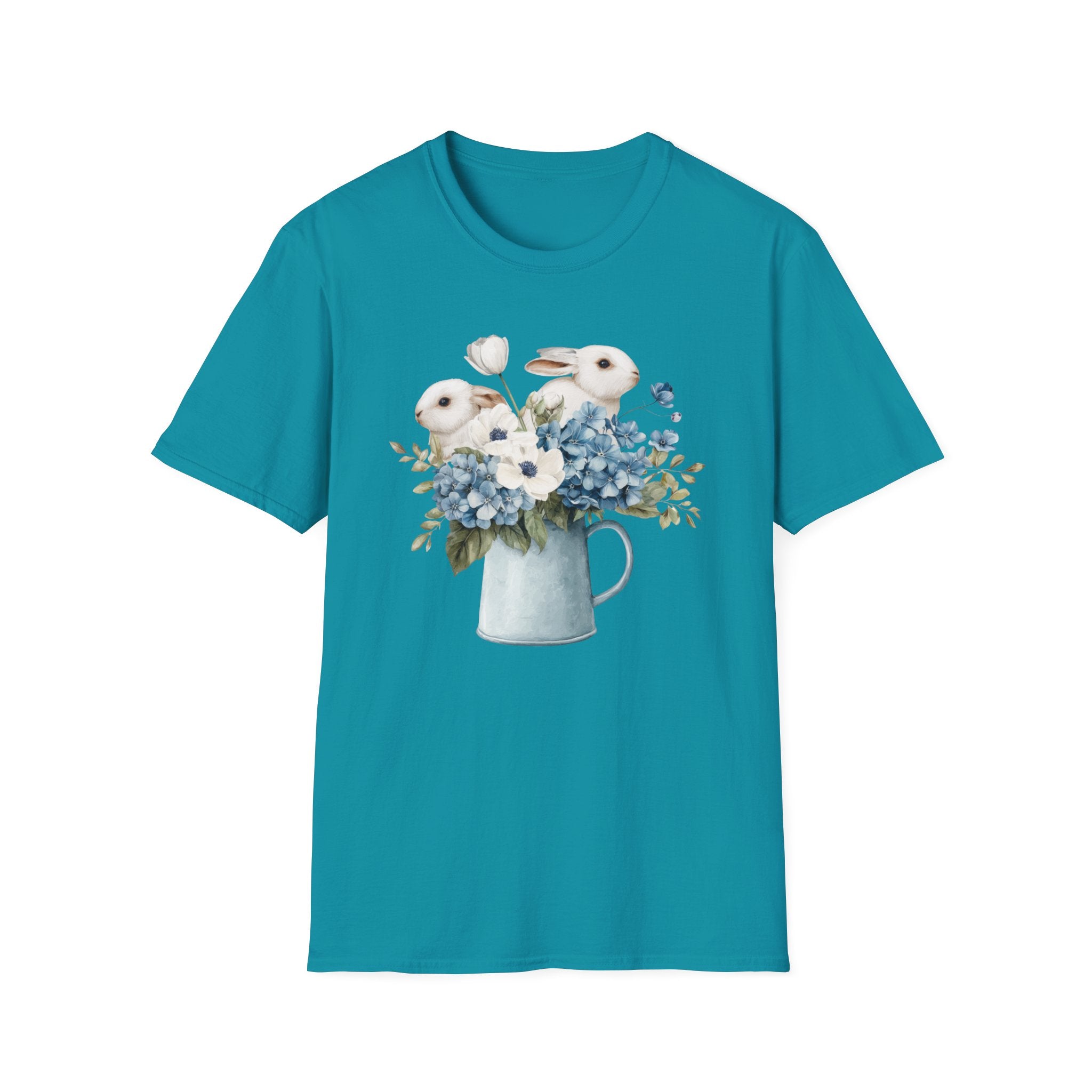 Pitcher of Bunnies- Unisex Softstyle T-Shirt