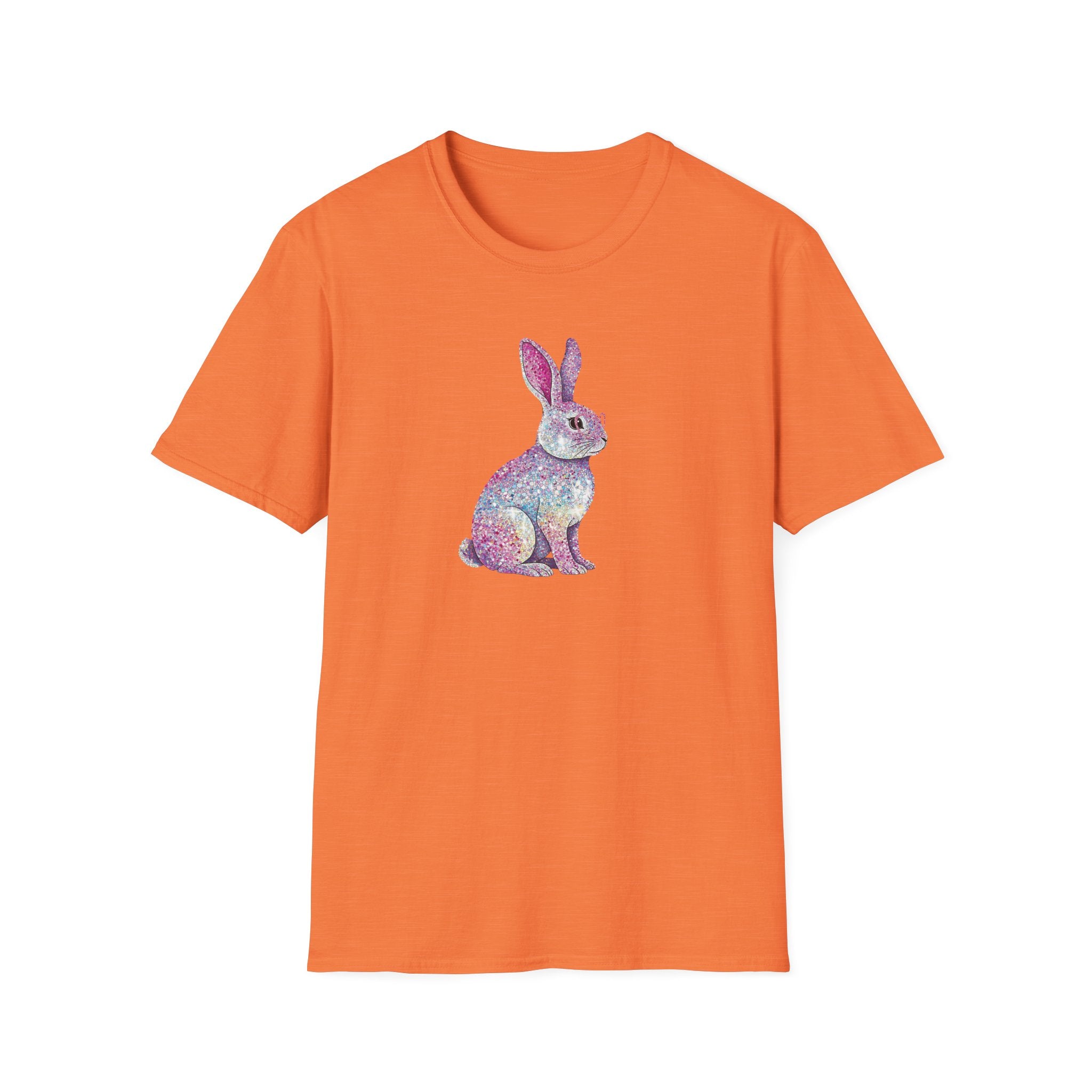 Glitter Bunny- Unisex Softstyle T-Shirt