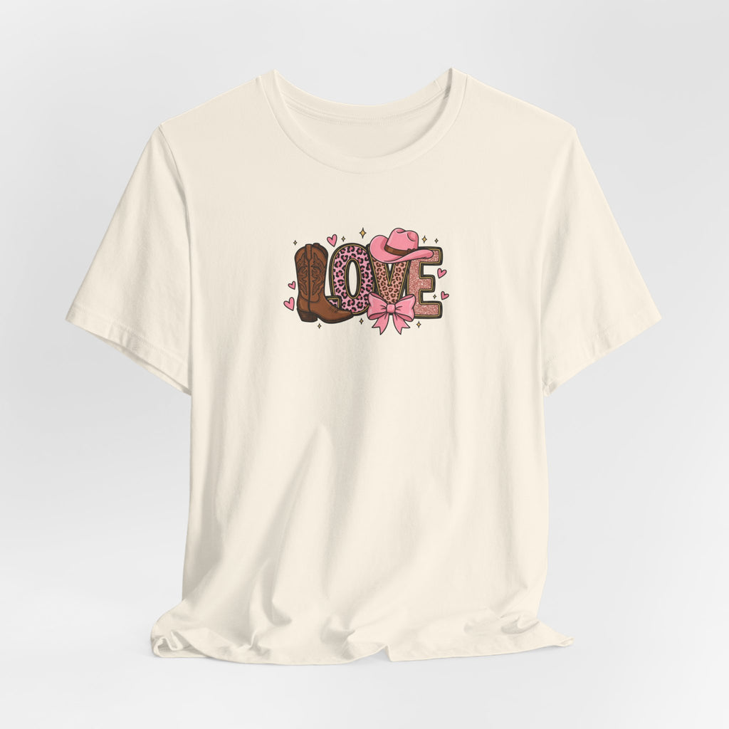 Western Love- Unisex Jersey Short Sleeve Tee