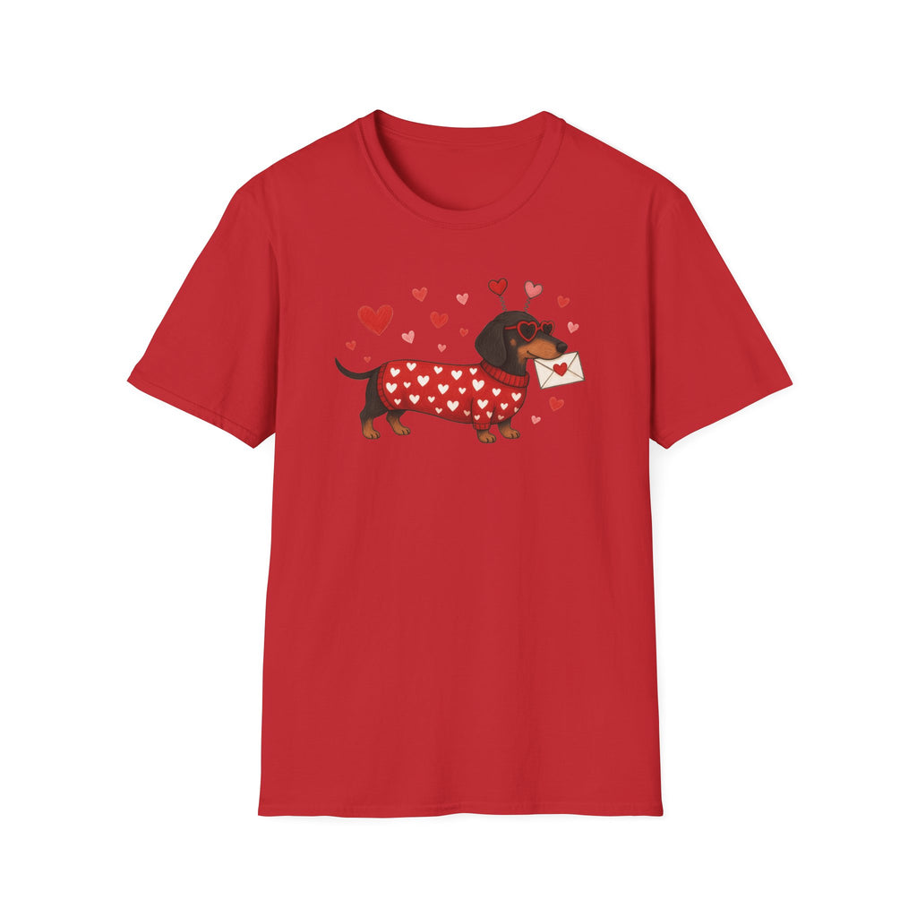 Dachsund Love- Unisex Softstyle T-Shirt