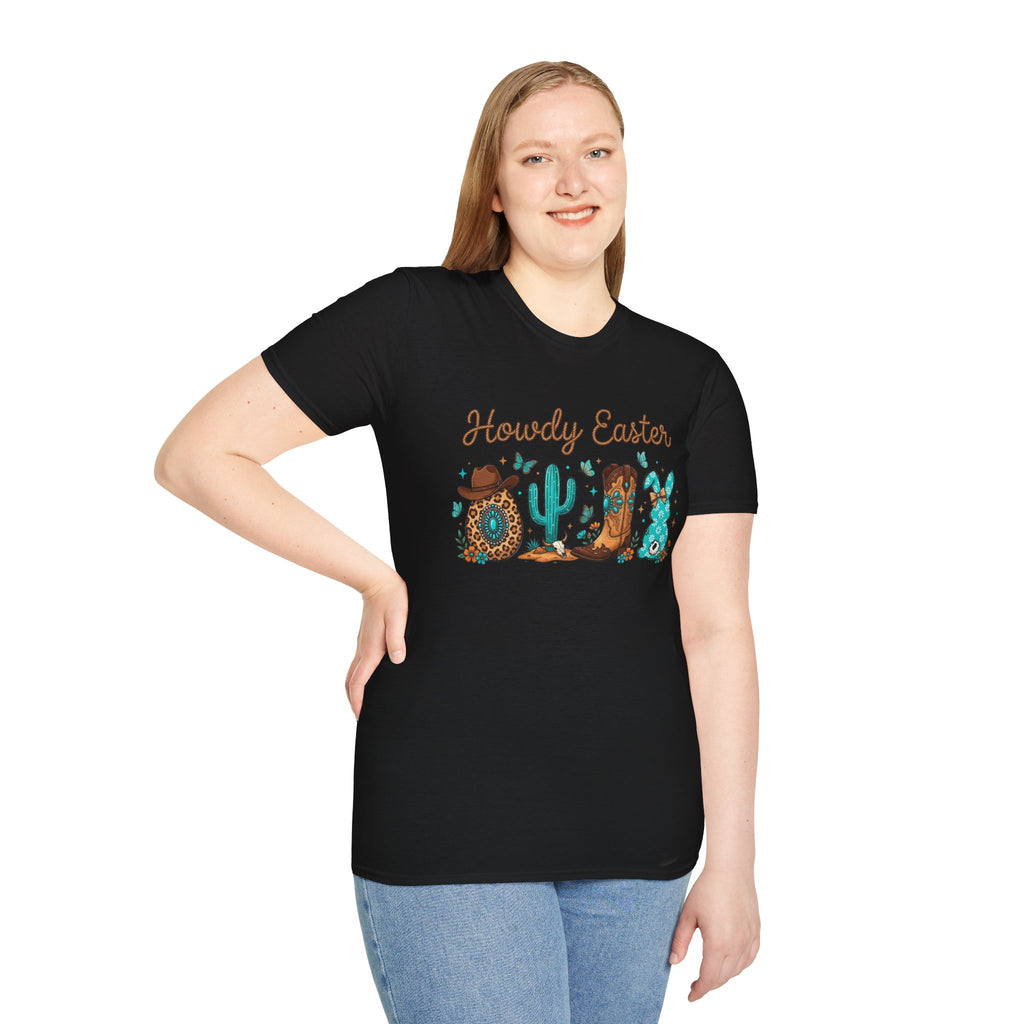 Howdy Easter- Unisex Softstyle T-Shirt