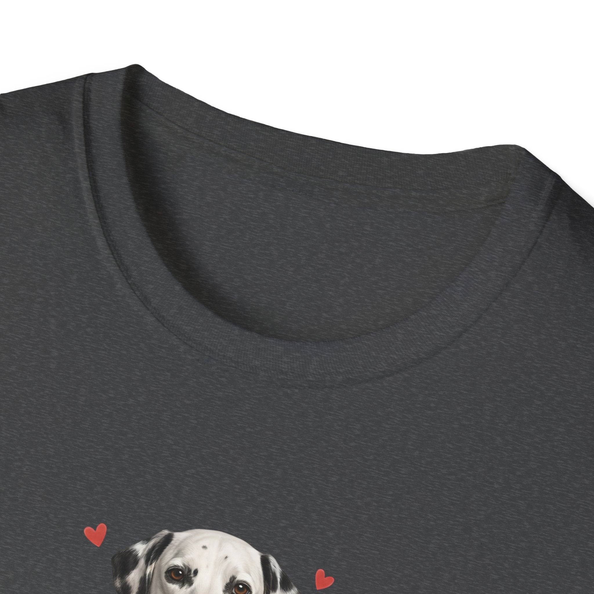 Dalmatian Bowtie- Unisex Softstyle T-Shirt