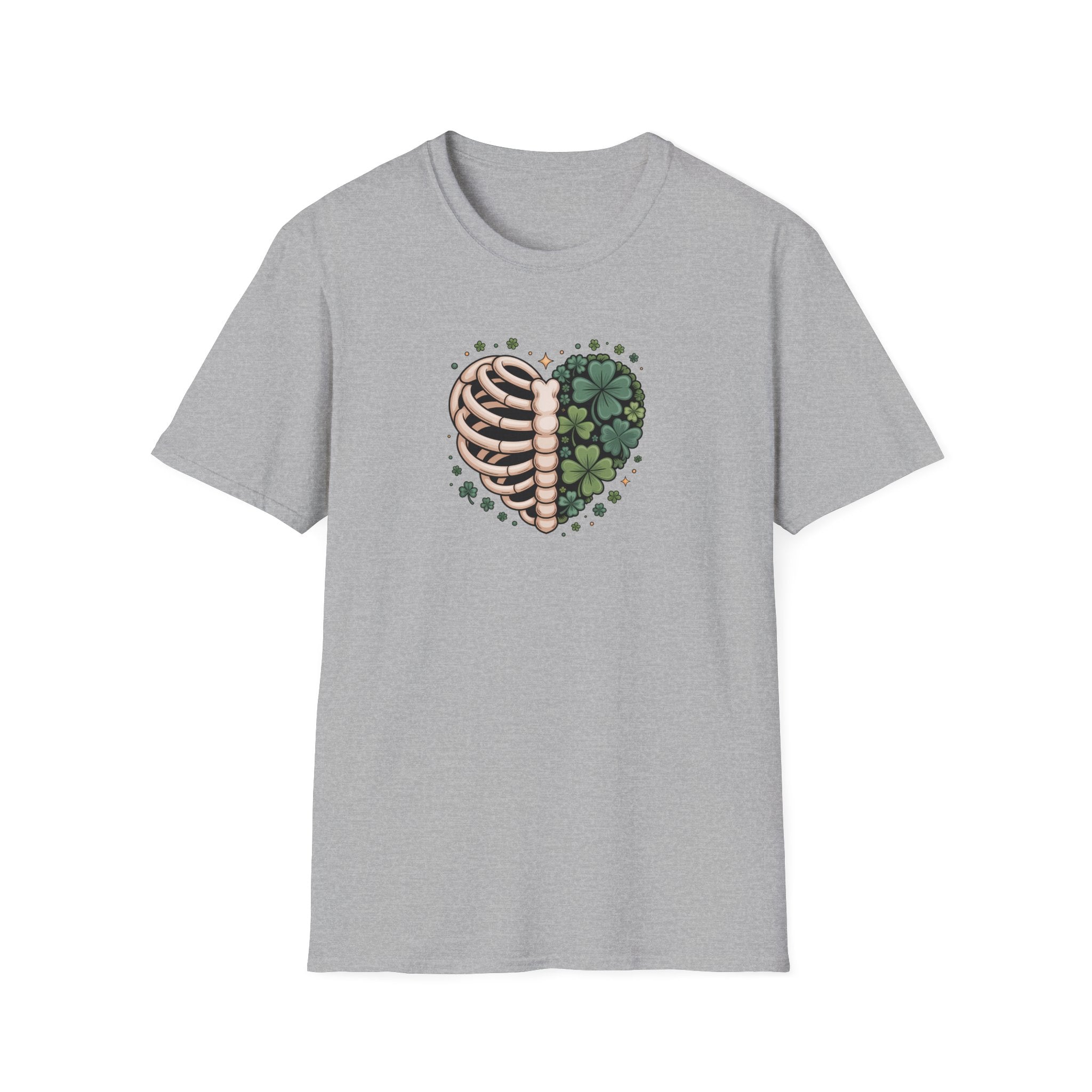 Rib Cage Shamrocks- Unisex Softstyle T-Shirt