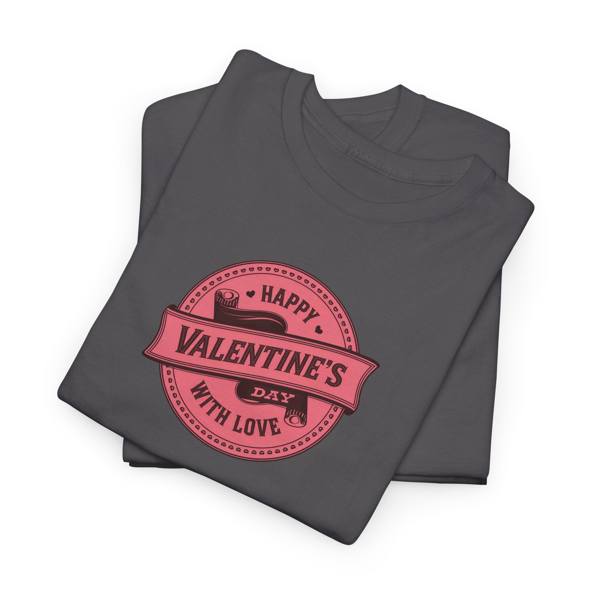 Happy Valentine's- Unisex Heavy Cotton Tee