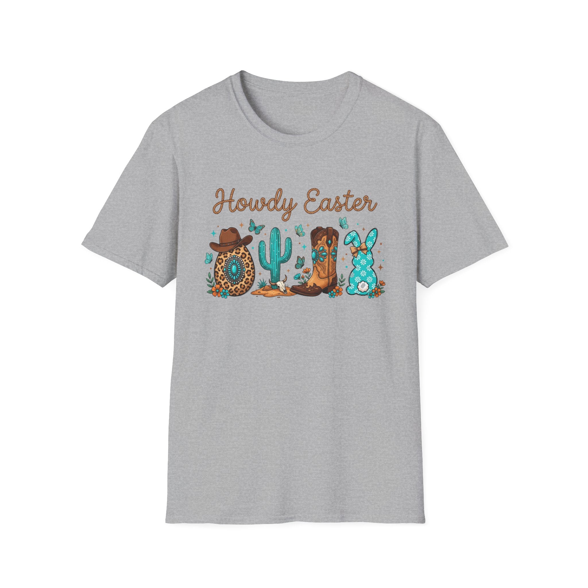 Howdy Easter- Unisex Softstyle T-Shirt
