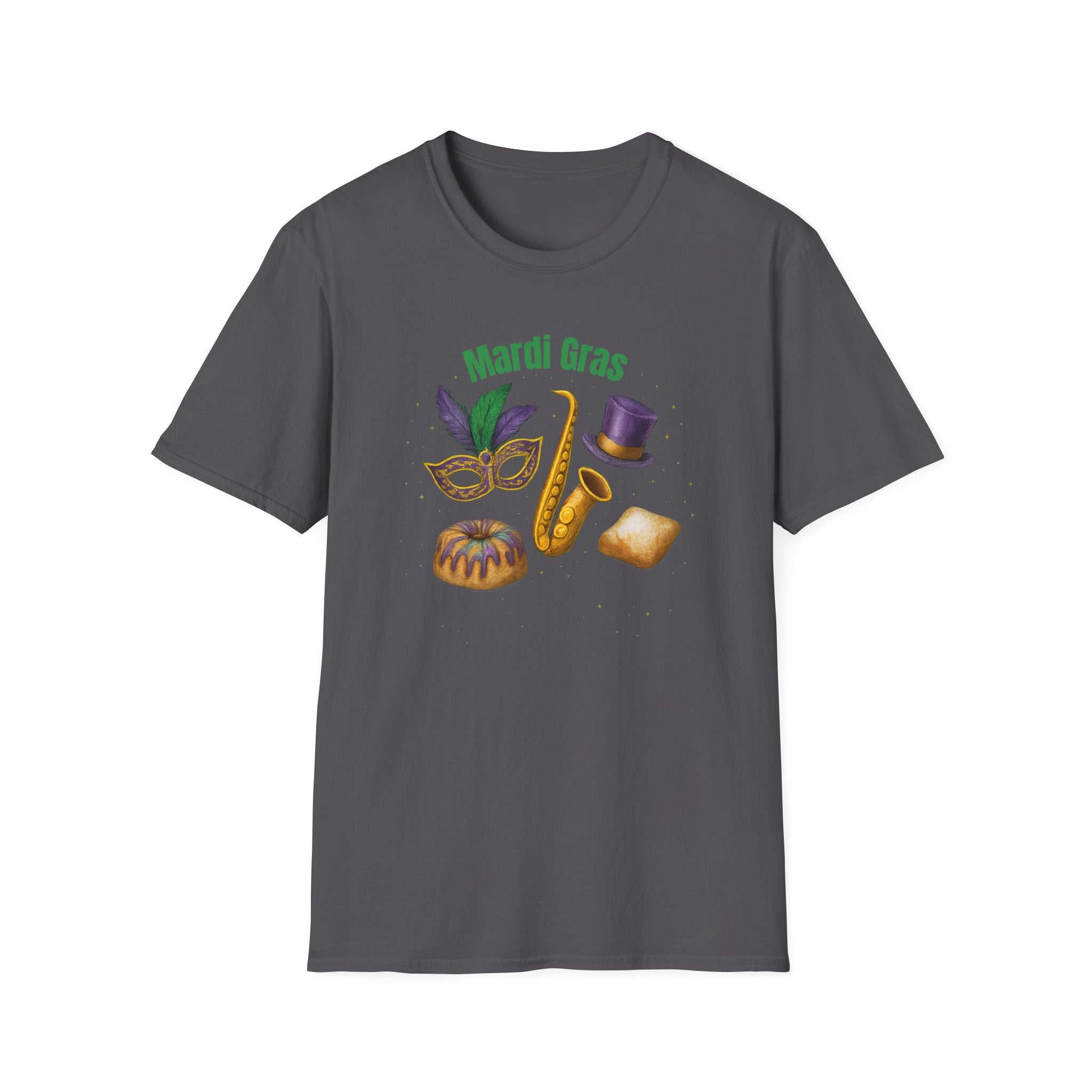 Mardi Gras Finest Items- Unisex Softstyle T-Shirt