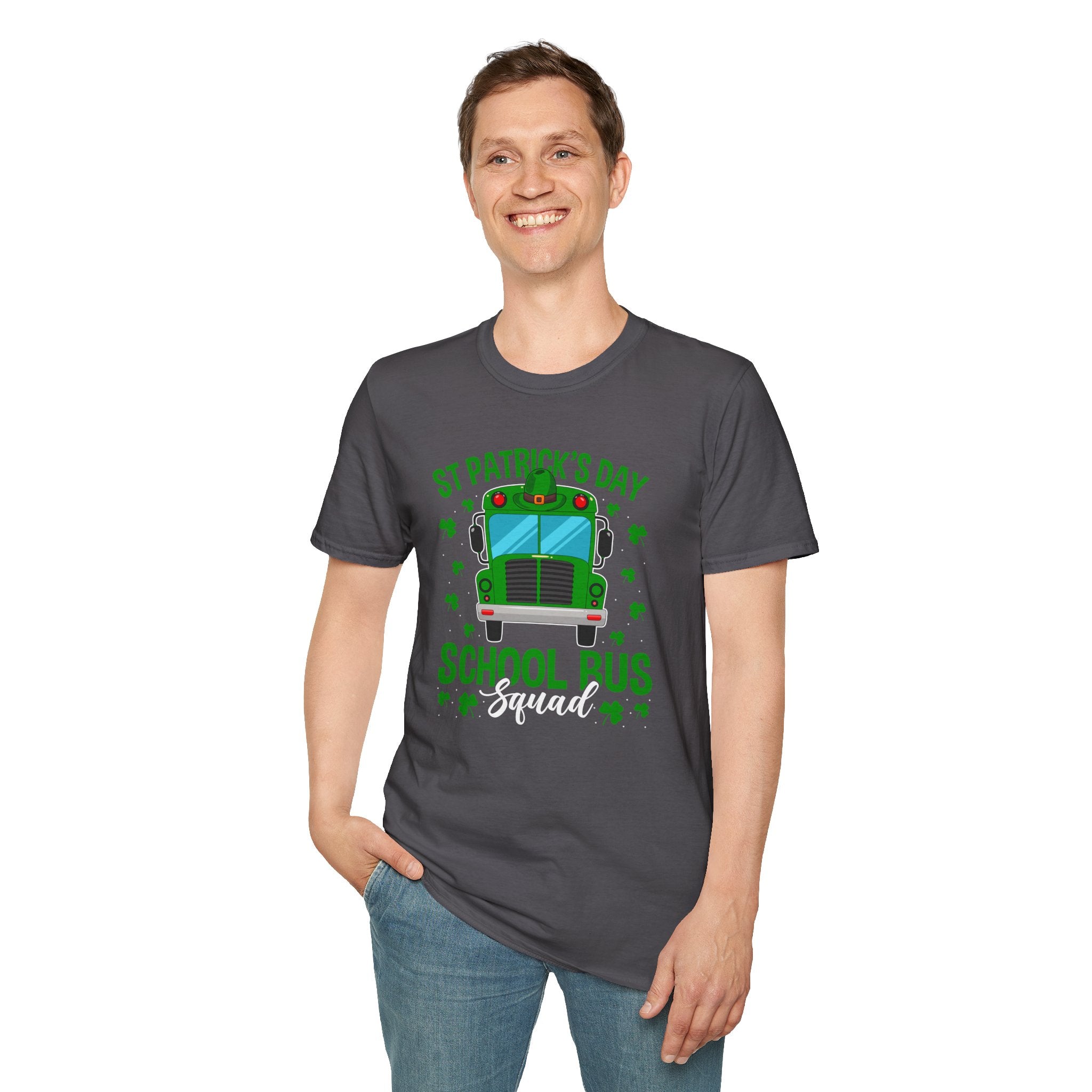 Bus Drivers Lucky Day- Unisex Softstyle T-Shirt