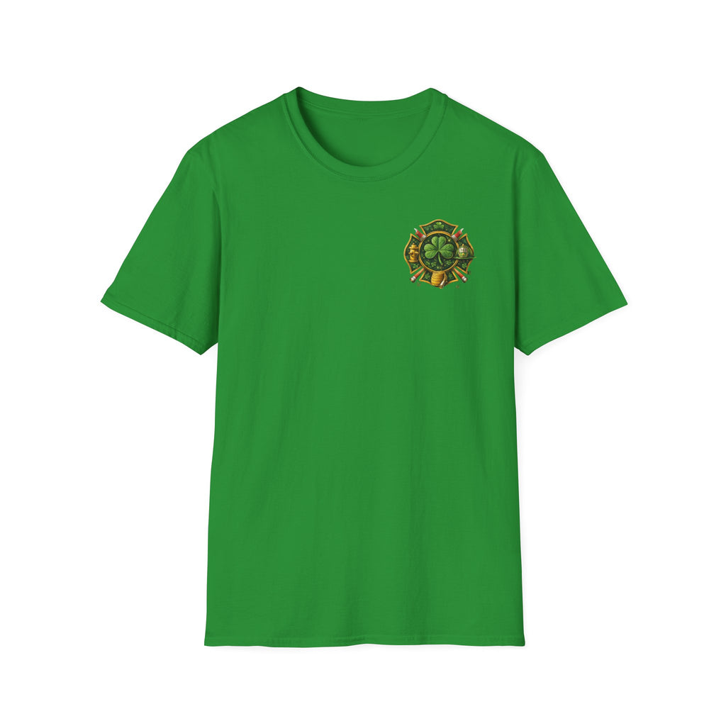 Lucky Firefighter- Unisex Softstyle T-Shirt