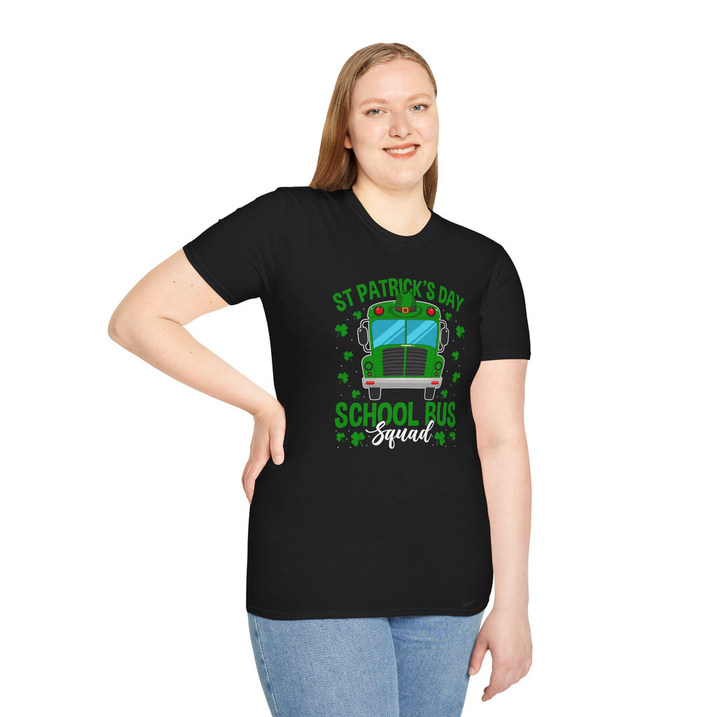 Bus Drivers Lucky Day- Unisex Softstyle T-Shirt