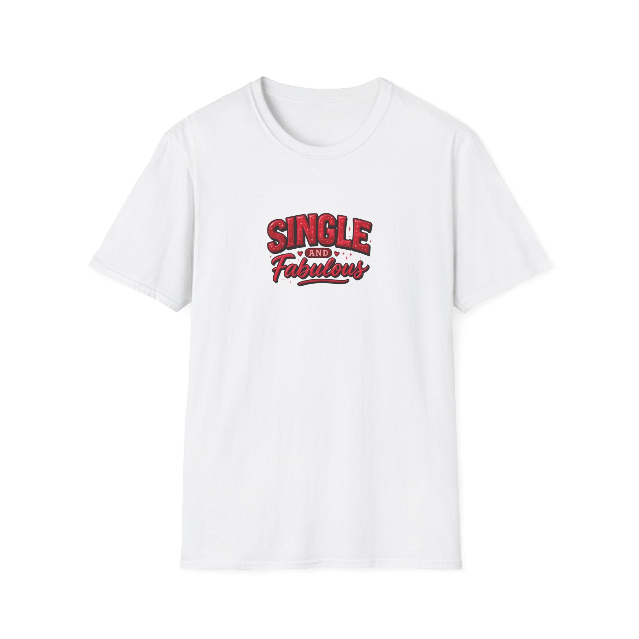 Single & Fabulous- Unisex Softstyle T-Shirt