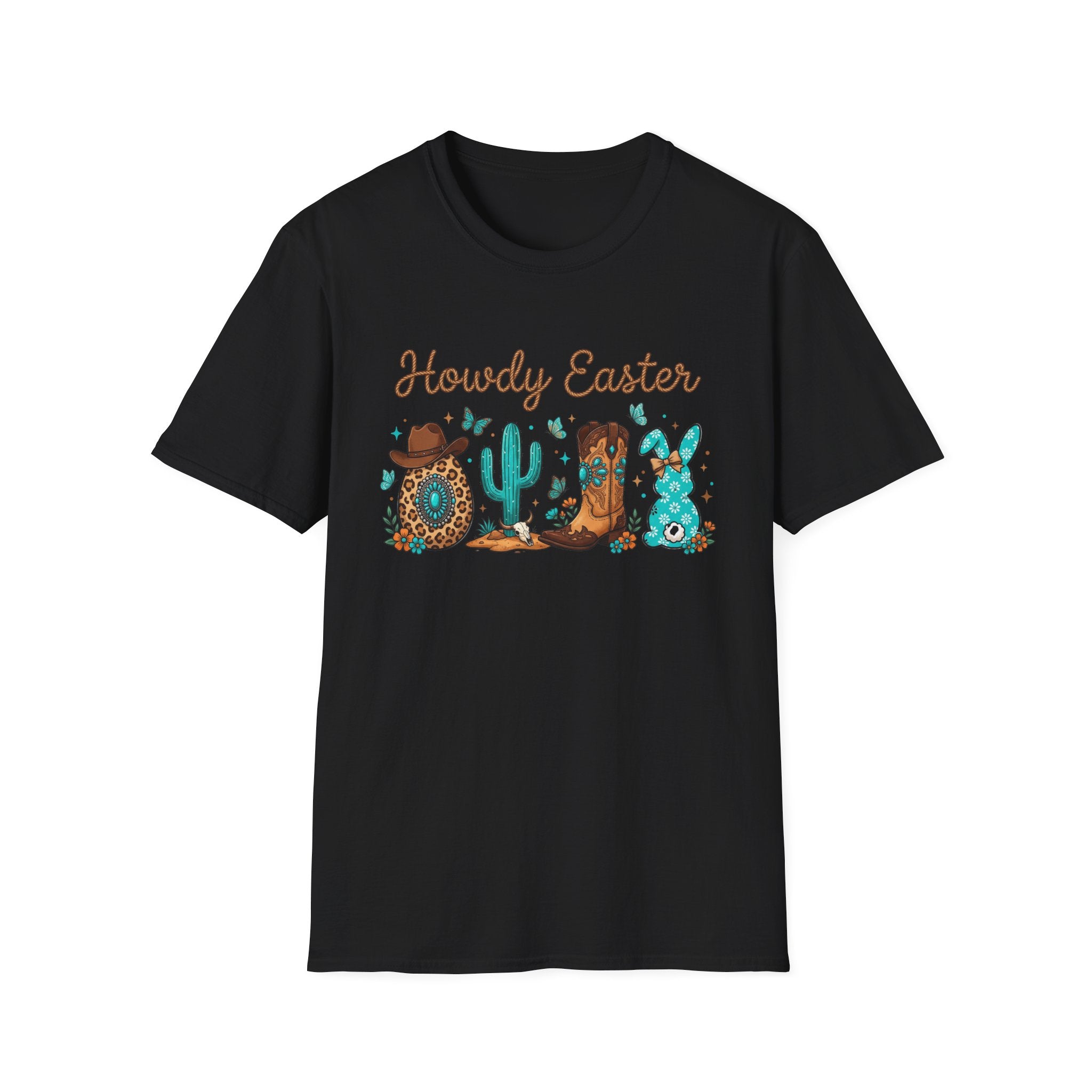 Howdy Easter- Unisex Softstyle T-Shirt