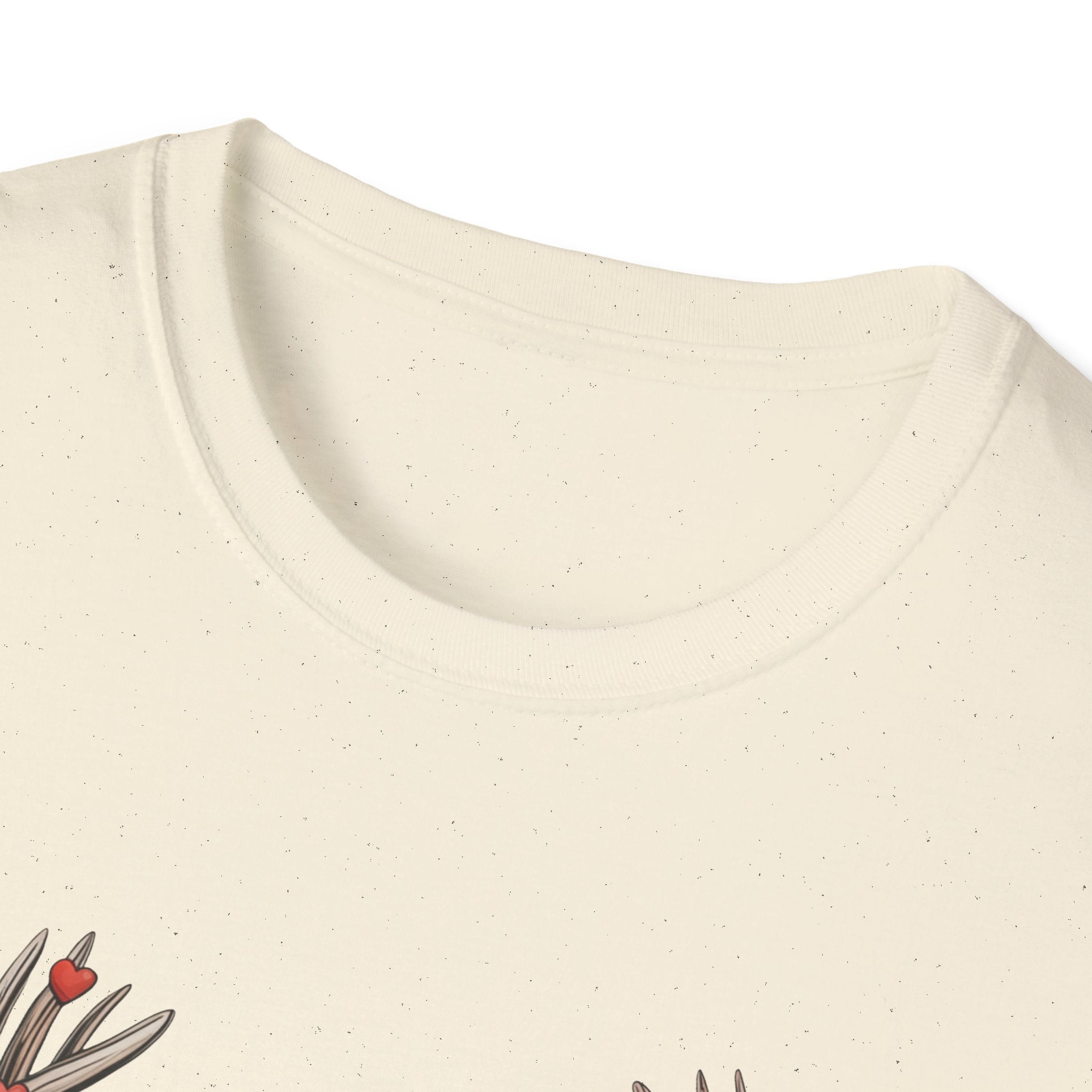 Deer Valentine- Unisex Softstyle T-Shirt